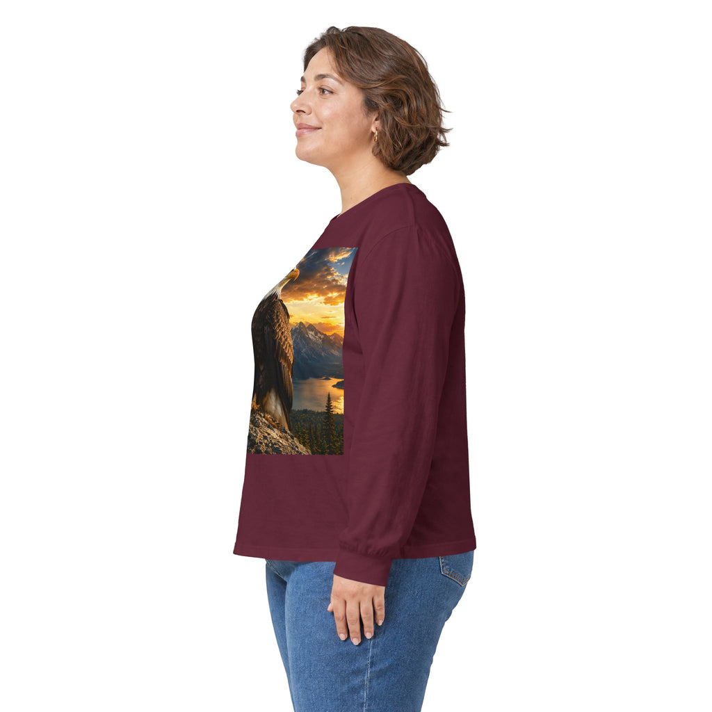 Eagle Sunset Long Sleeve Tee