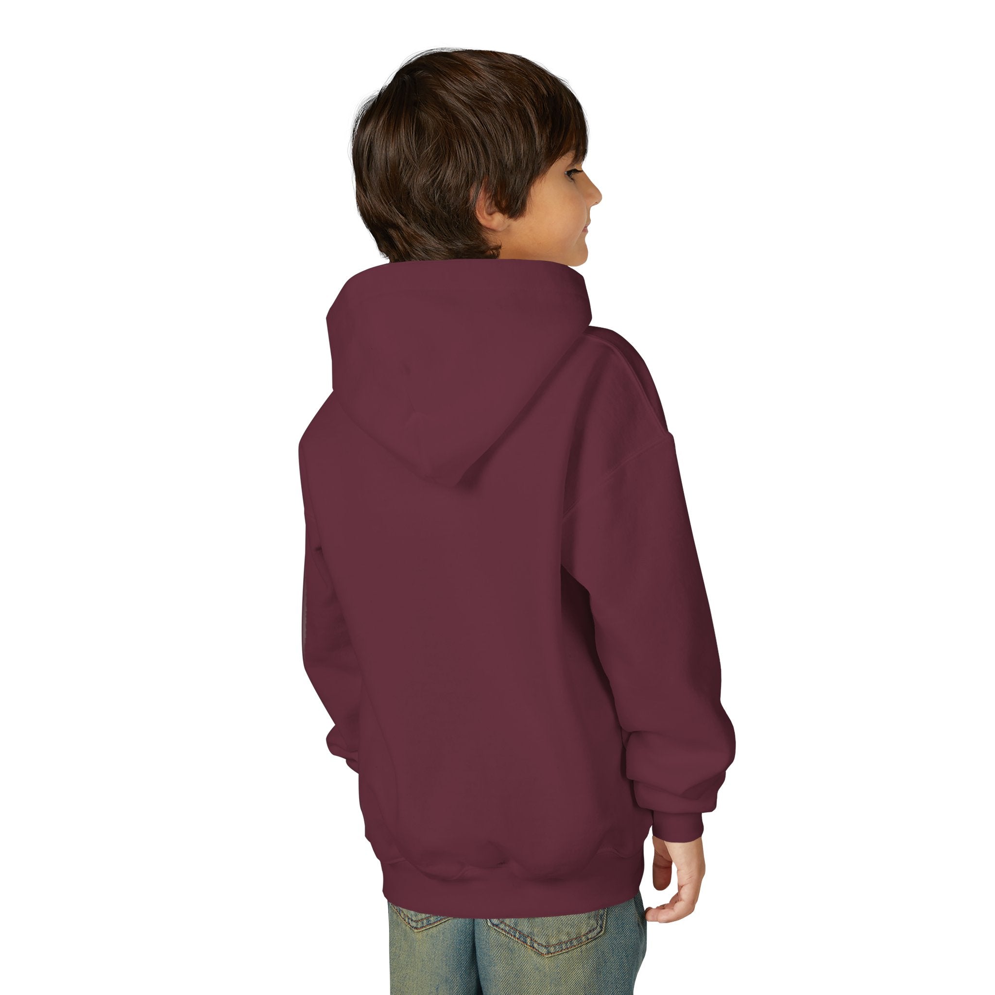 Youth Hoodie - Spooky Magician Halloween Jack-o'-Lantern Galaxy Design