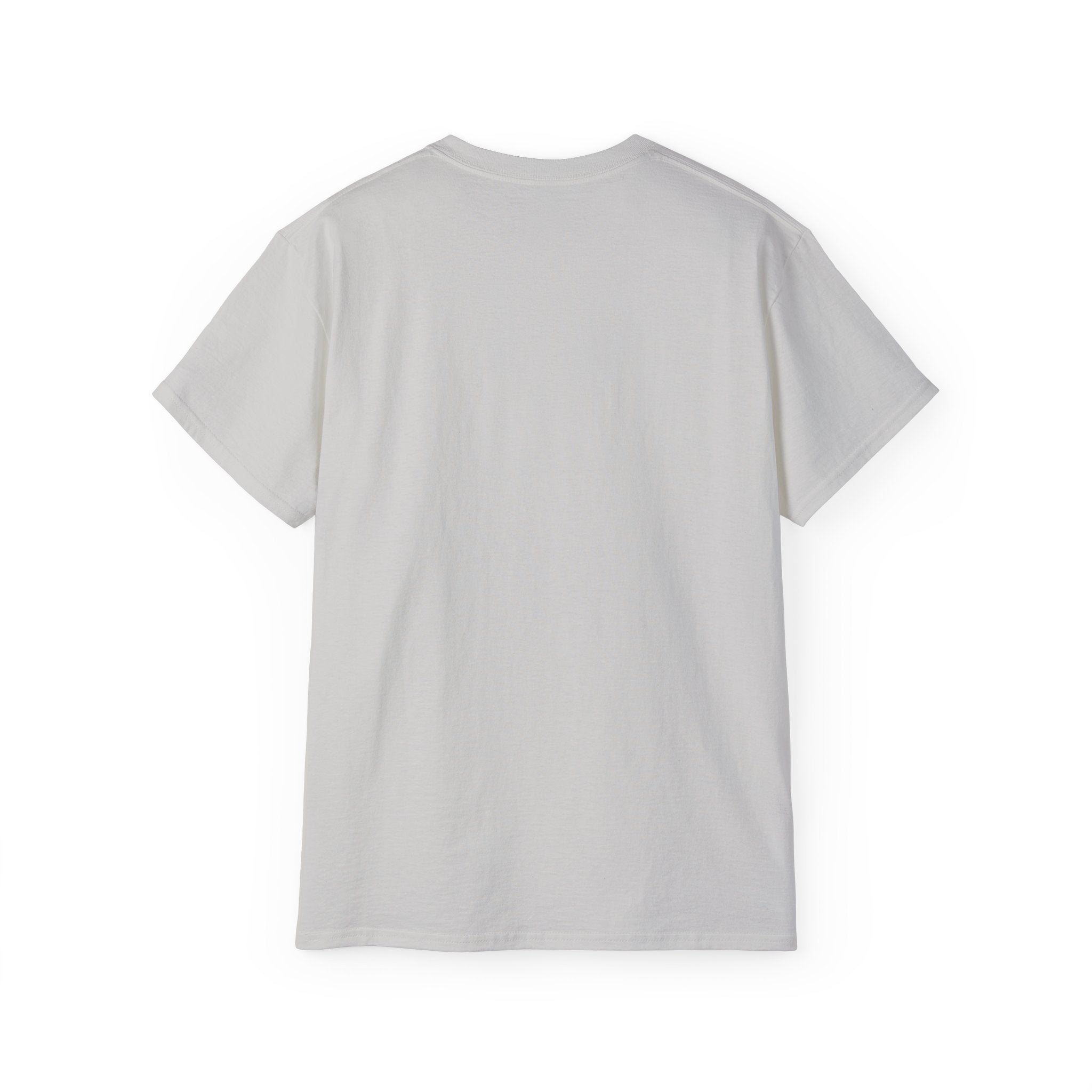 Colorful Sneaker Stack Tee — Graphic Shoe & Backpack Illustration T‑Shirt