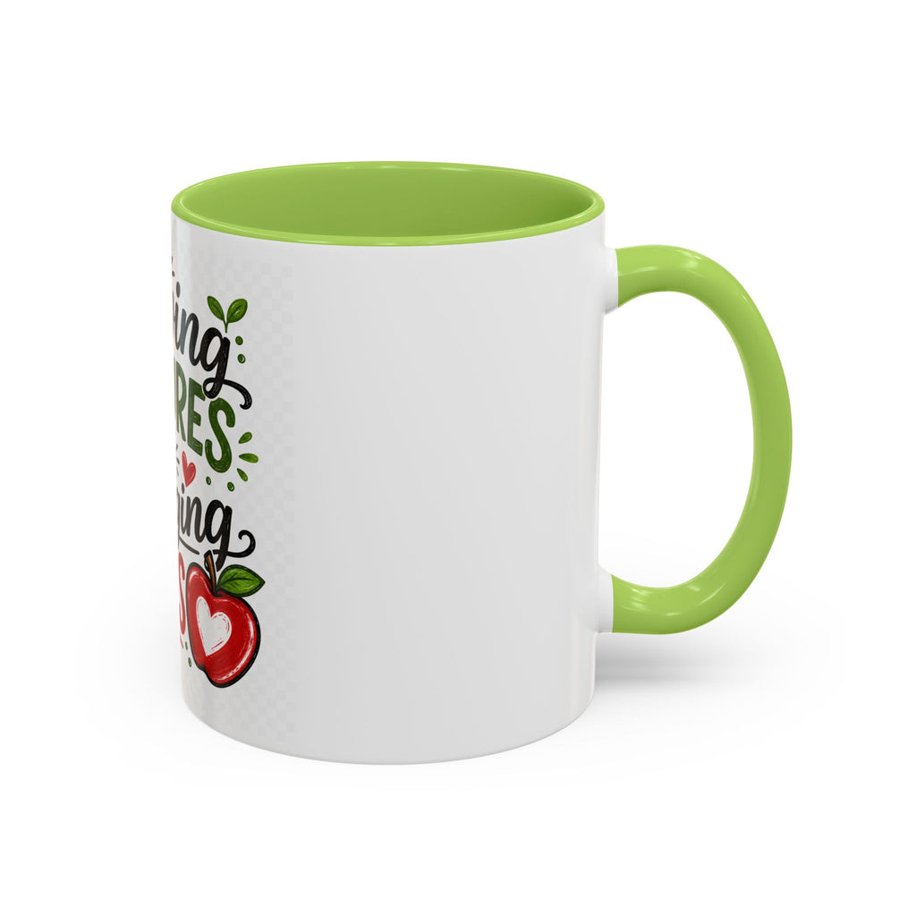 Growing Futures & Changing Lives Coffee Mug — Teacher Appreciation Accent Mug (11/15oz)