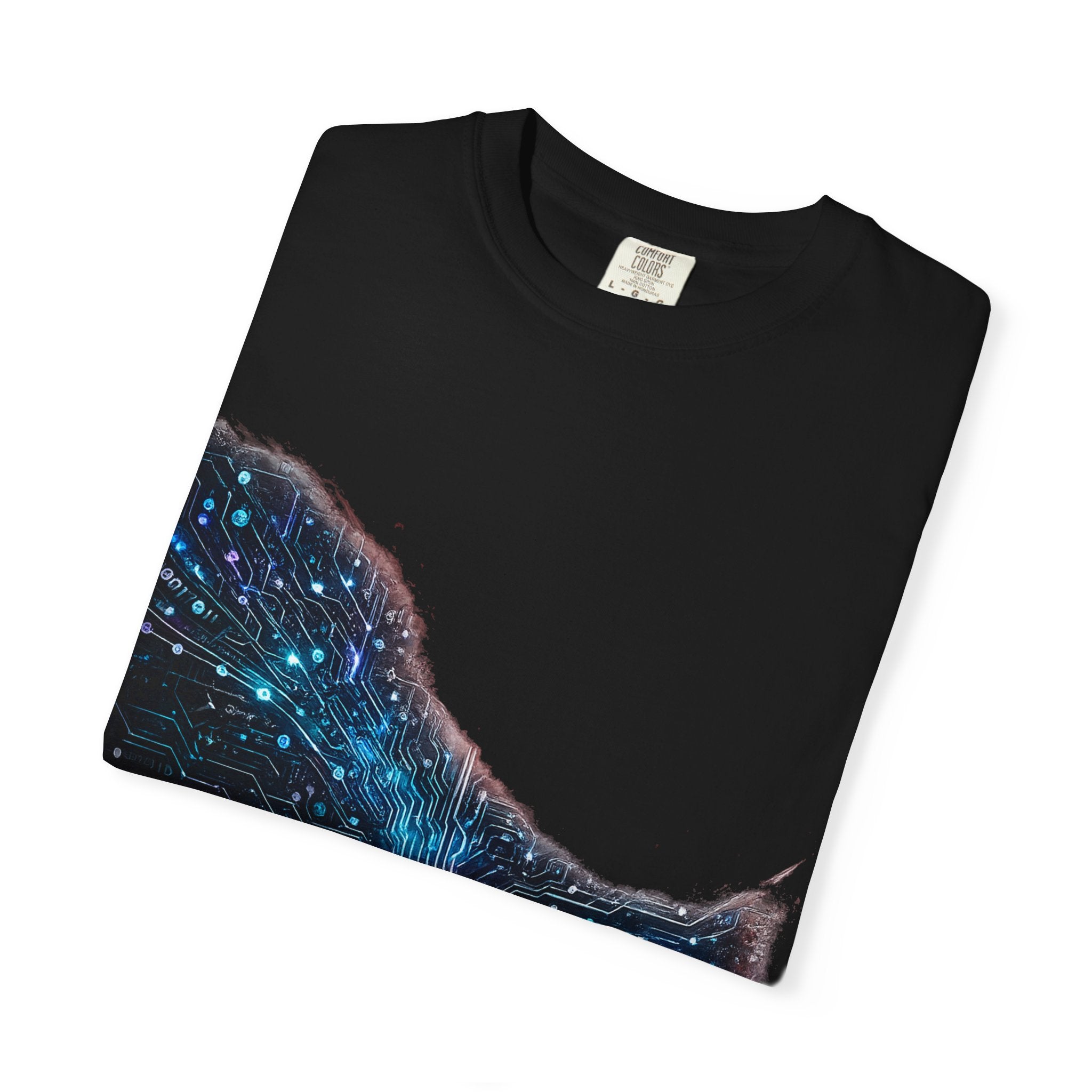 Galaxy Circuit T‑Shirt — Cosmic Tech Graphic Tee