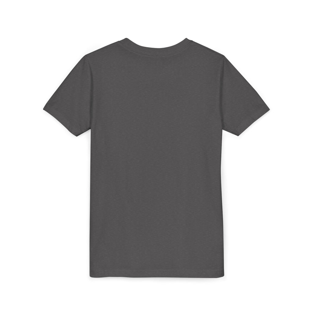 Youth Graphic Tee — Teen Boy Reading by Locker Illustration