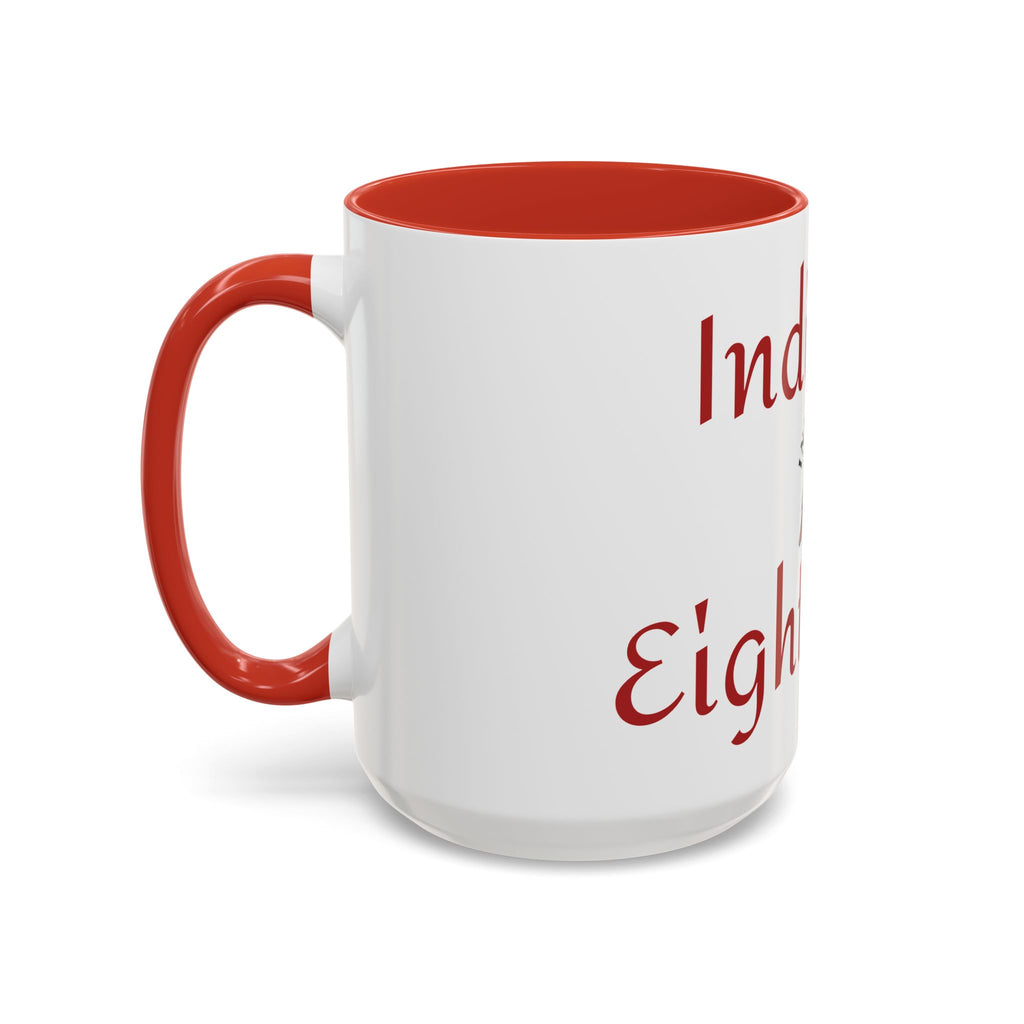 Indiana Cardinal Coffee Mug — State Bird Accent Mug (11/15oz)