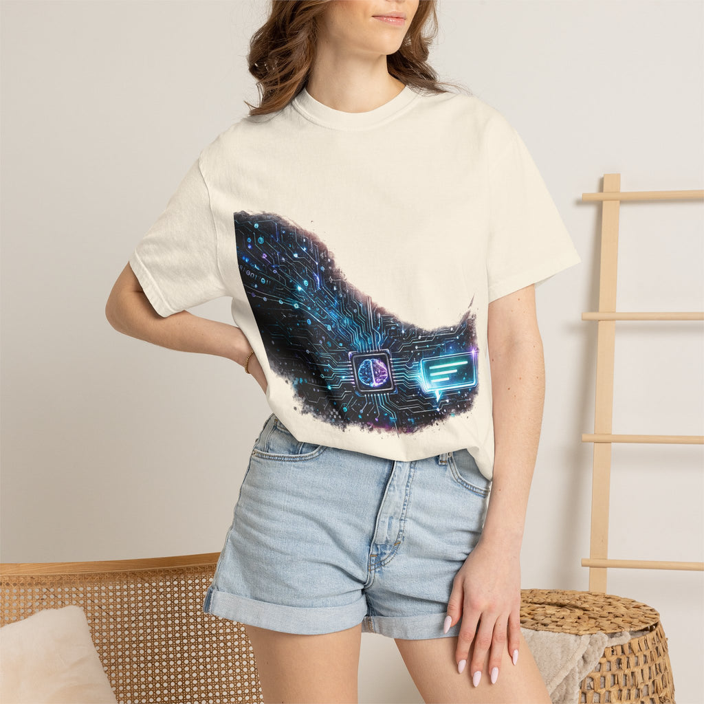 Galaxy Circuit T‑Shirt — Cosmic Tech Graphic Tee