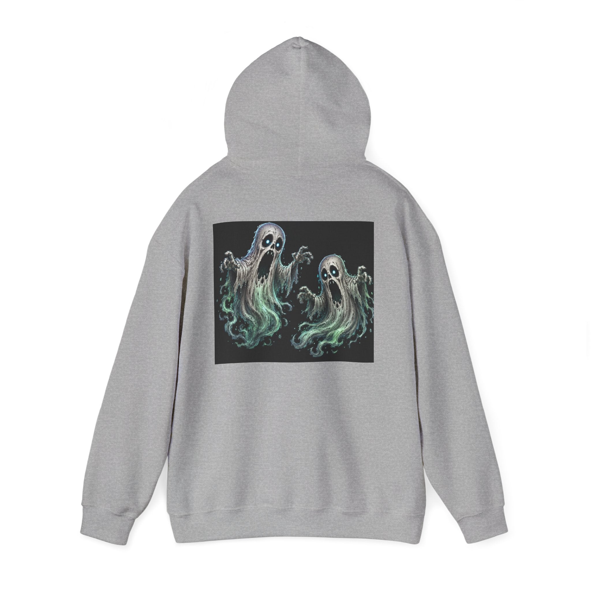 Ghostly Friends Hoodie — Cute Spooky Ghosts Graphic Pullover