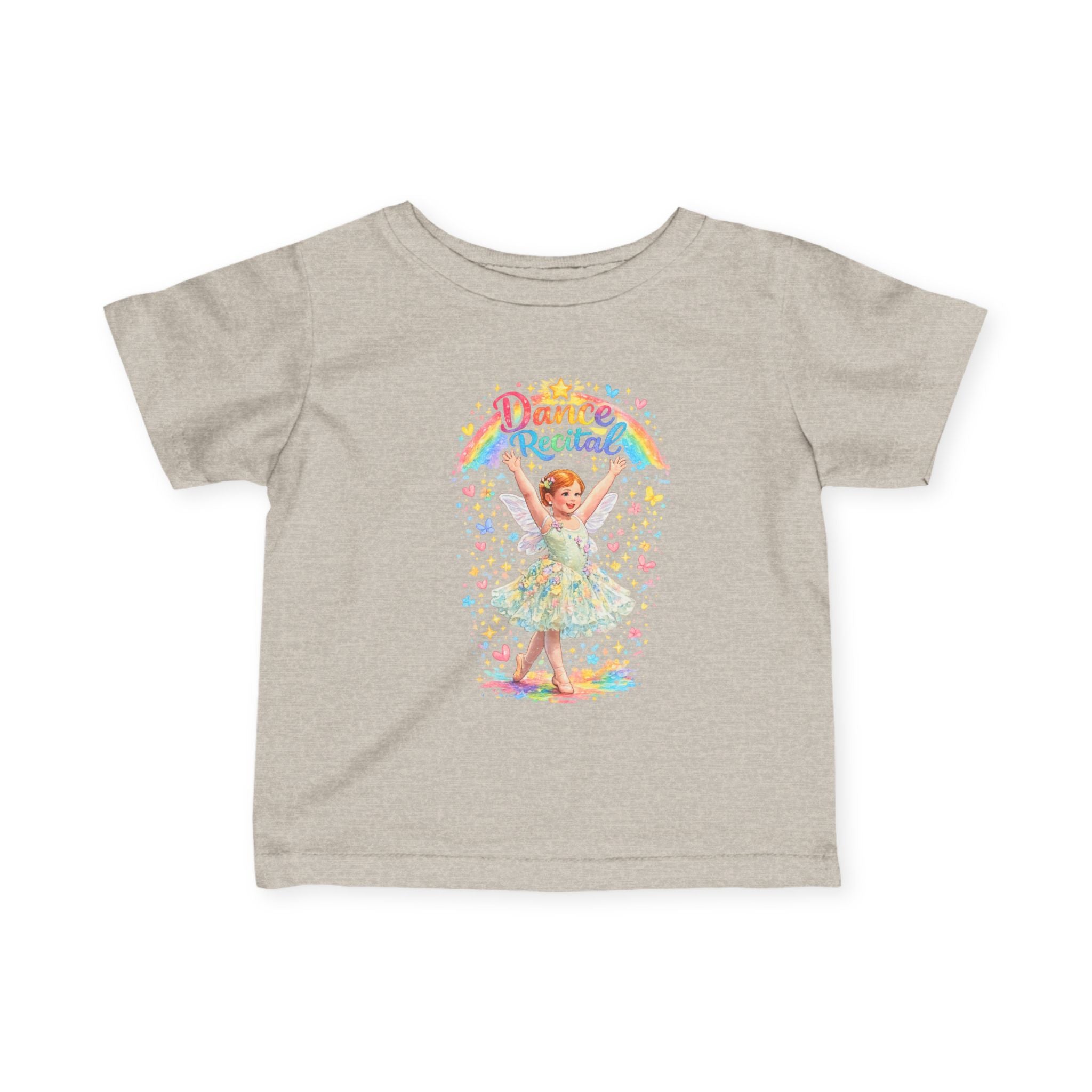 Infant Tee — Personalized 'Dance Recital' Ballerina Baby Shirt