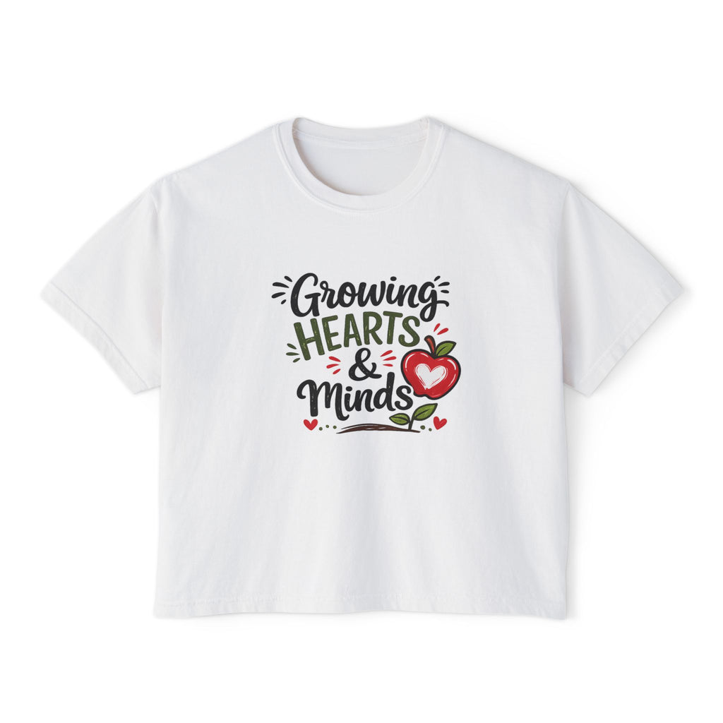 Growing Hearts & Minds Teacher Boxy Tee
