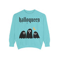 Halloween Sweatshirt — "halloqueen" Ghosts Pullover