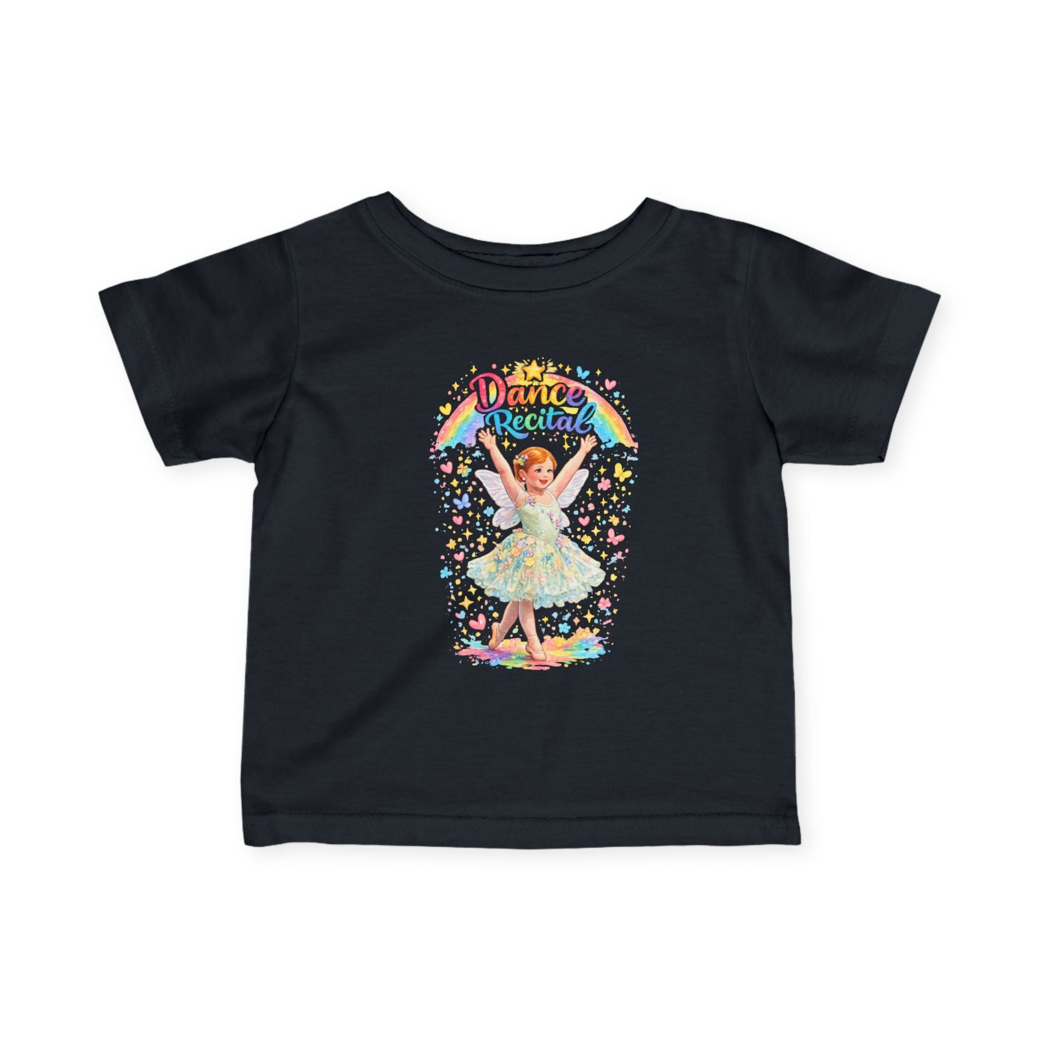 Infant Tee — Personalized 'Dance Recital' Ballerina Baby Shirt
