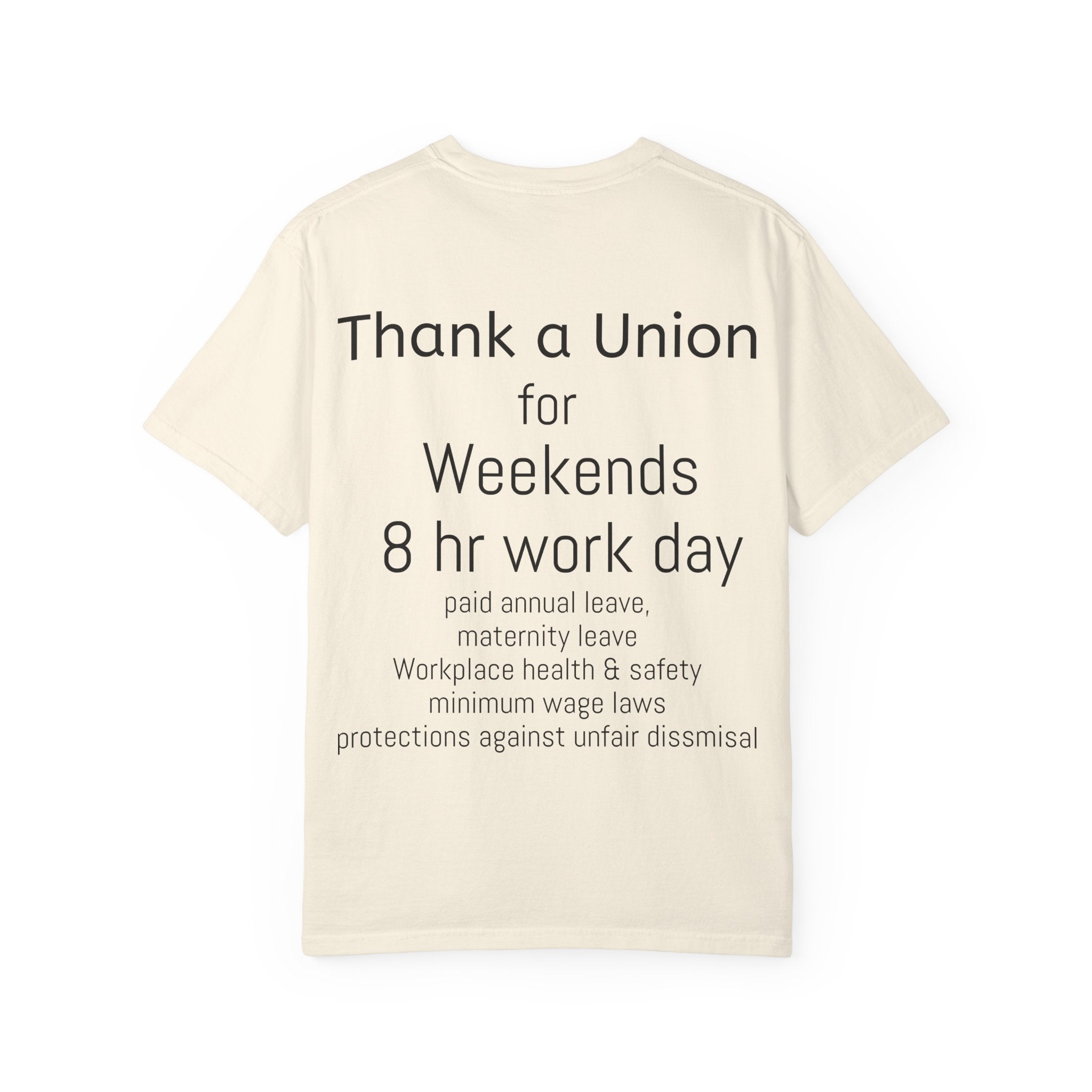 Labor Day T-Shirt — 'Thank a Union' Vintage Patriotic Tee