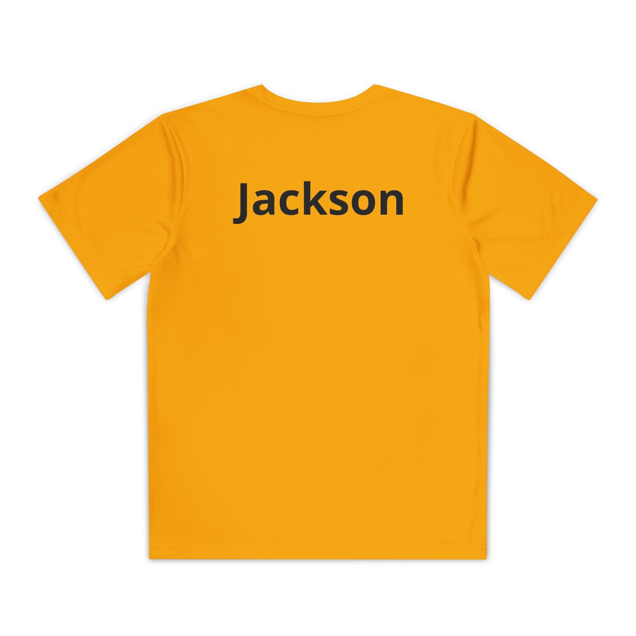 Youth Basketball Tee, Back to School — "Focus Work Win" Personalized Name Jersey