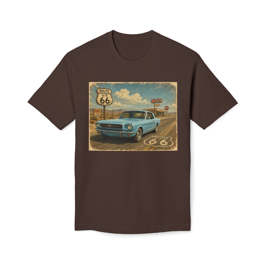 Cruisin' My Way Into 60 T-Shirt — Vintage Route 66 Classic Car Birthday Tee