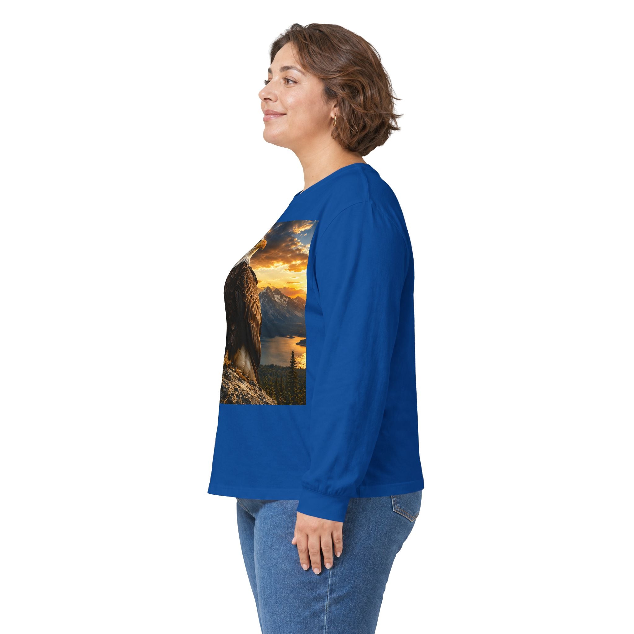 Eagle Sunset Long Sleeve Tee