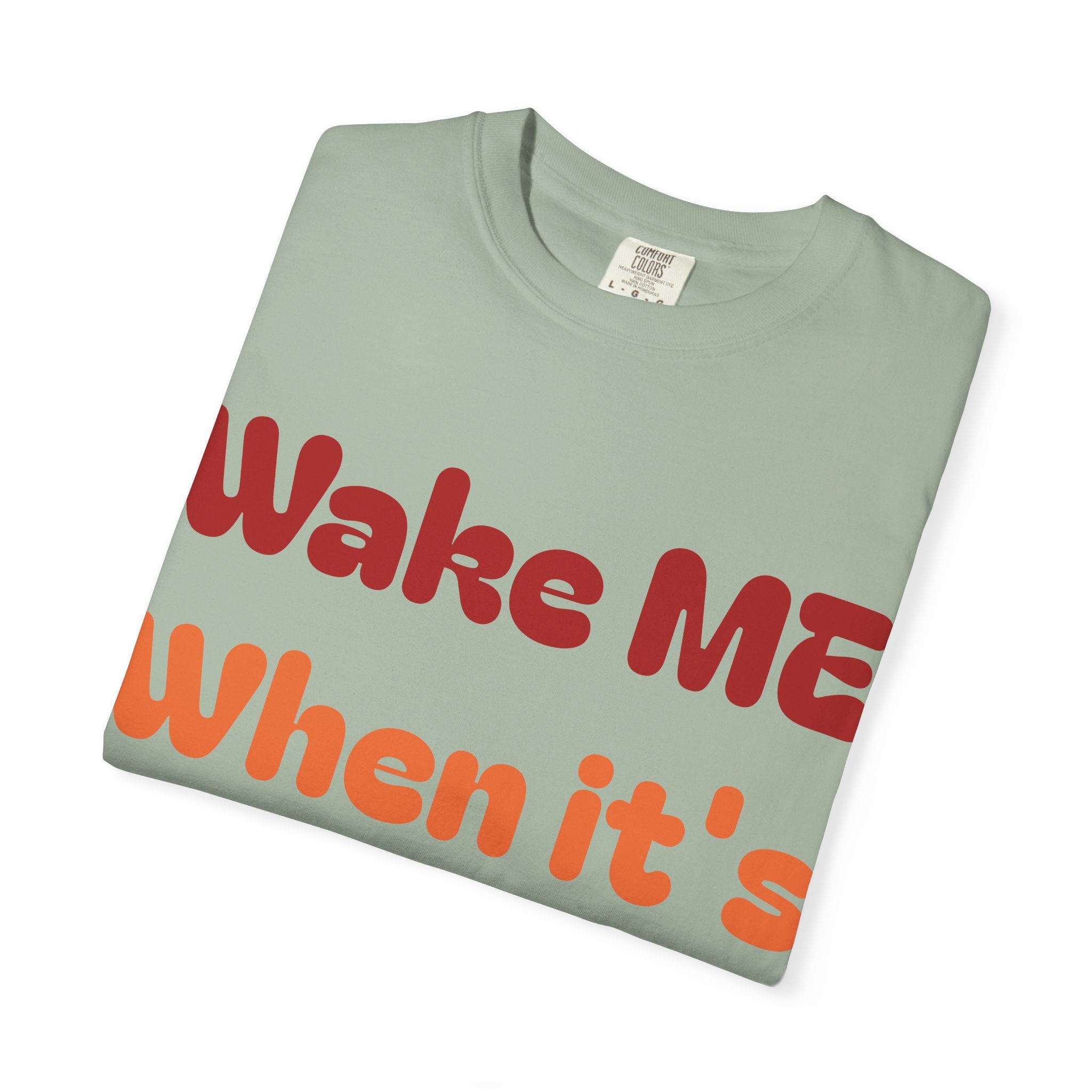 Wake Me When It's Friyay! T-Shirt — 'Midnight Run' Retro Graphic Tee