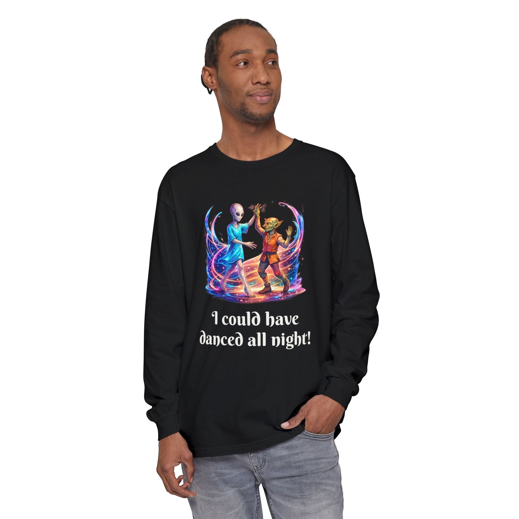 Dance All Night Long Sleeve Tee