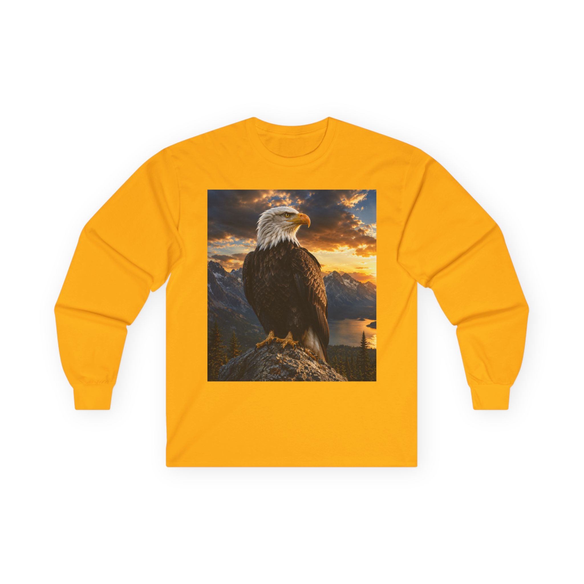 Eagle Sunset Long Sleeve Tee