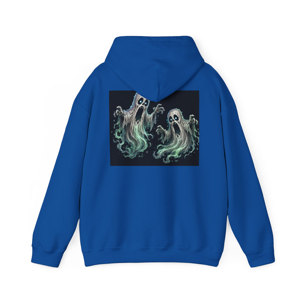 Ghostly Friends Hoodie — Cute Spooky Ghosts Graphic Pullover