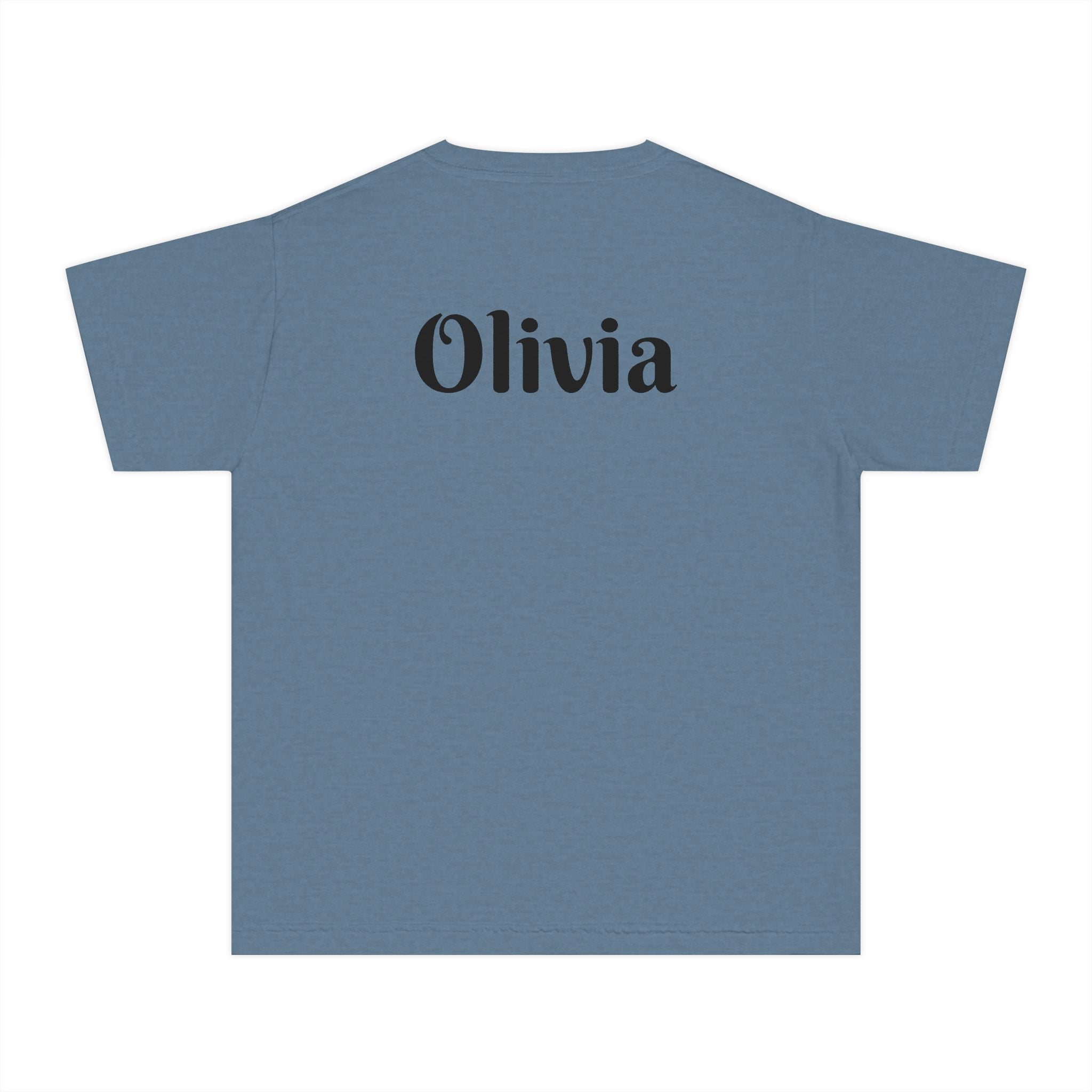 Schoolgirl Locker Youth Tee — Personalized "Olivia" Schoolgirl Locker Graphic Shirt