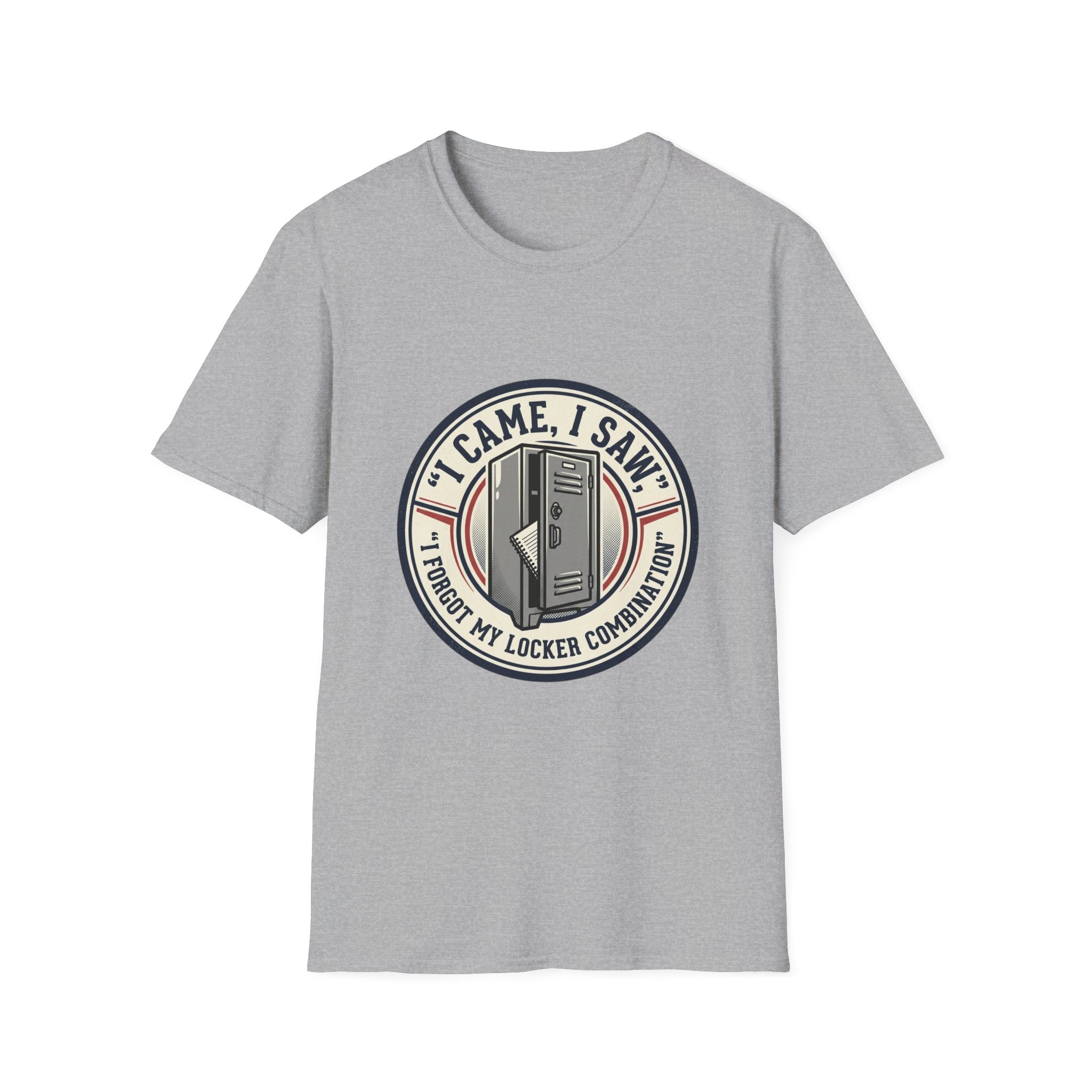 Locker Community T‑Shirt — “I Came, I Saw, I Tidied My Locker” Vintage Locker Room Tee