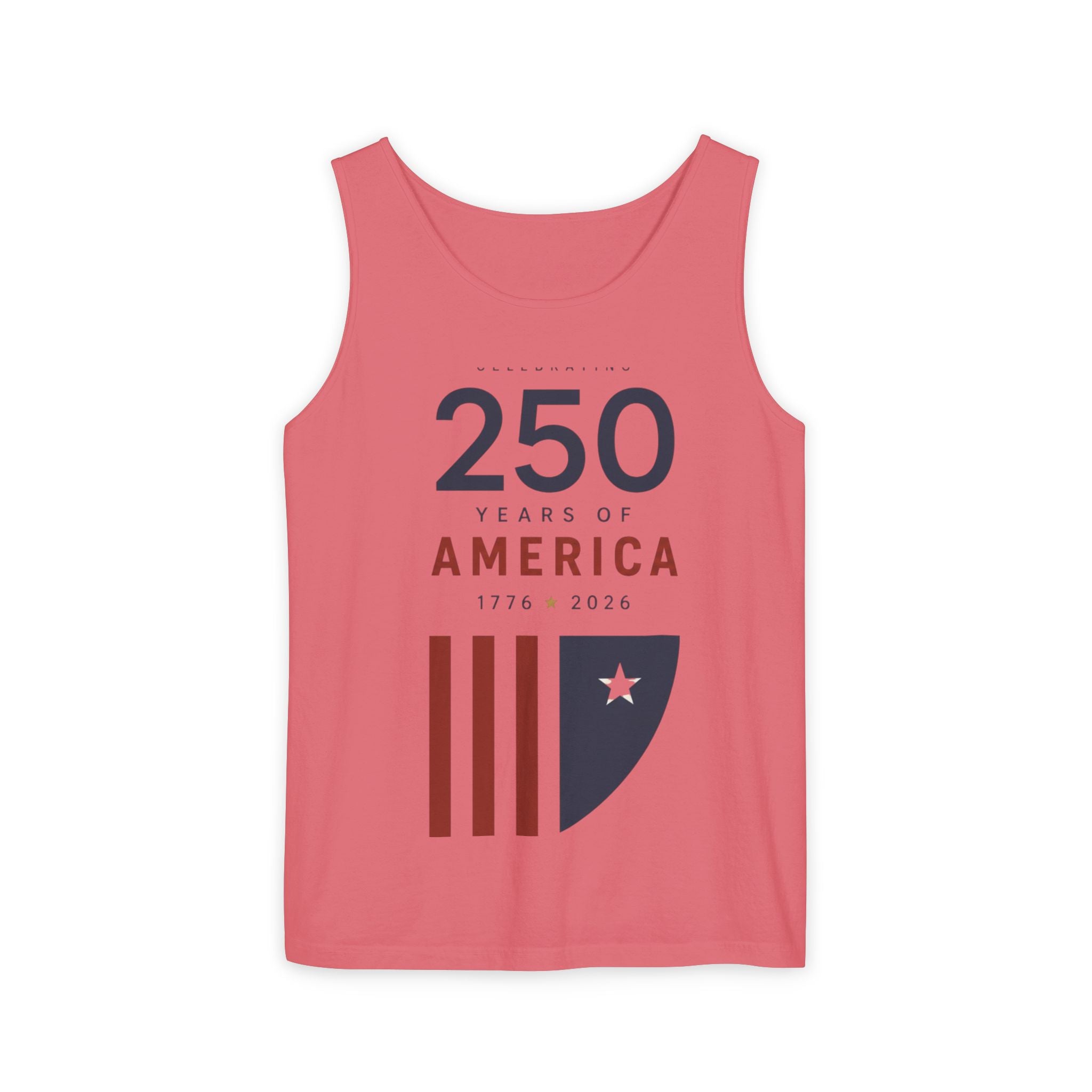 250 Years of America Tank Top — Patriotic 1776–2026 Anniversary Graphic Tank