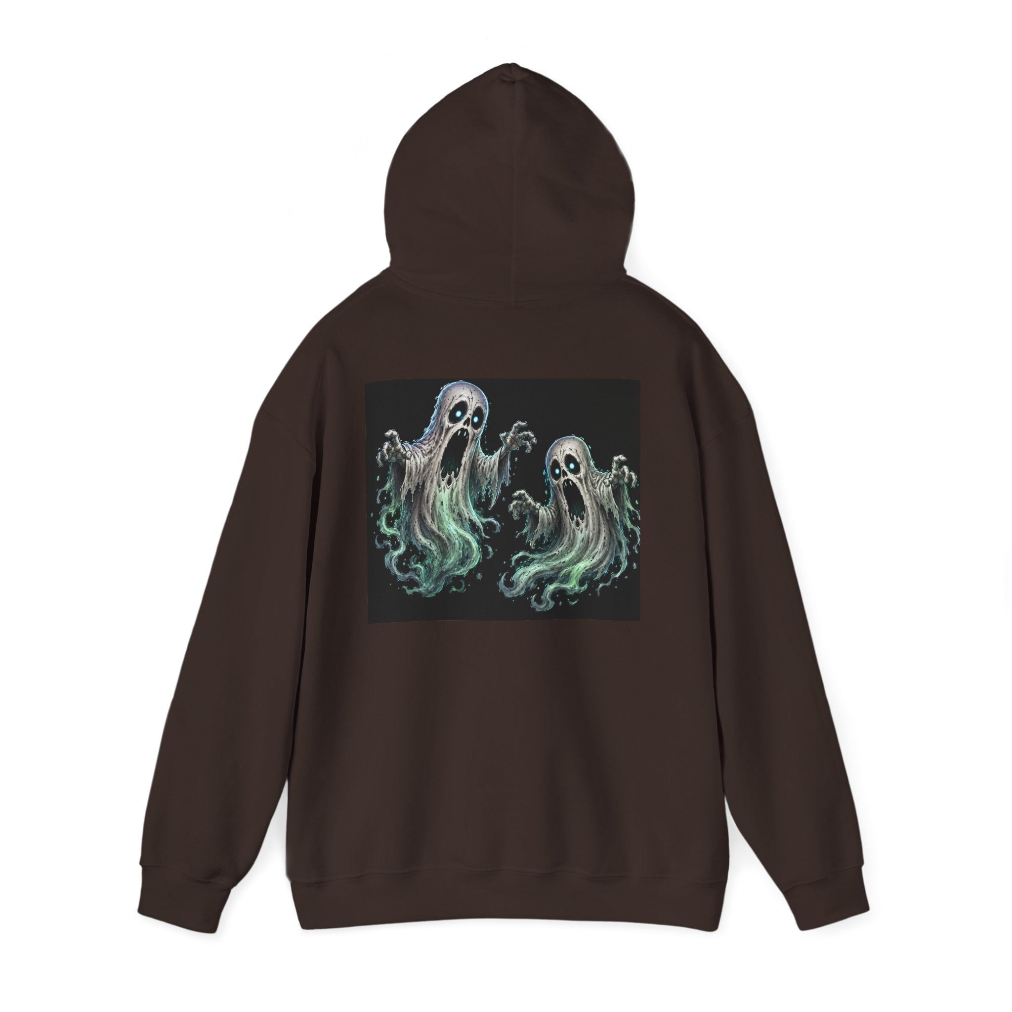 Ghostly Friends Hoodie — Cute Spooky Ghosts Graphic Pullover