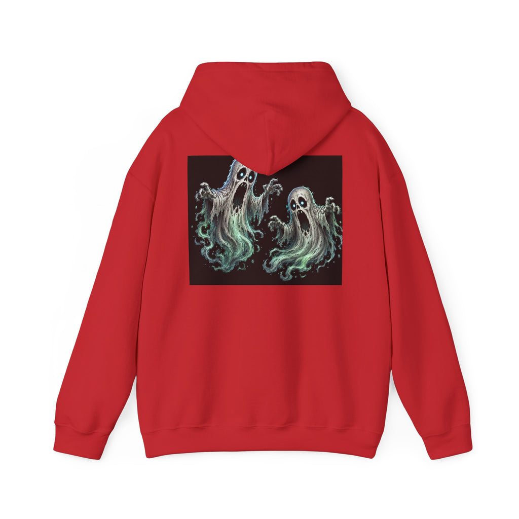 Ghostly Friends Hoodie — Cute Spooky Ghosts Graphic Pullover