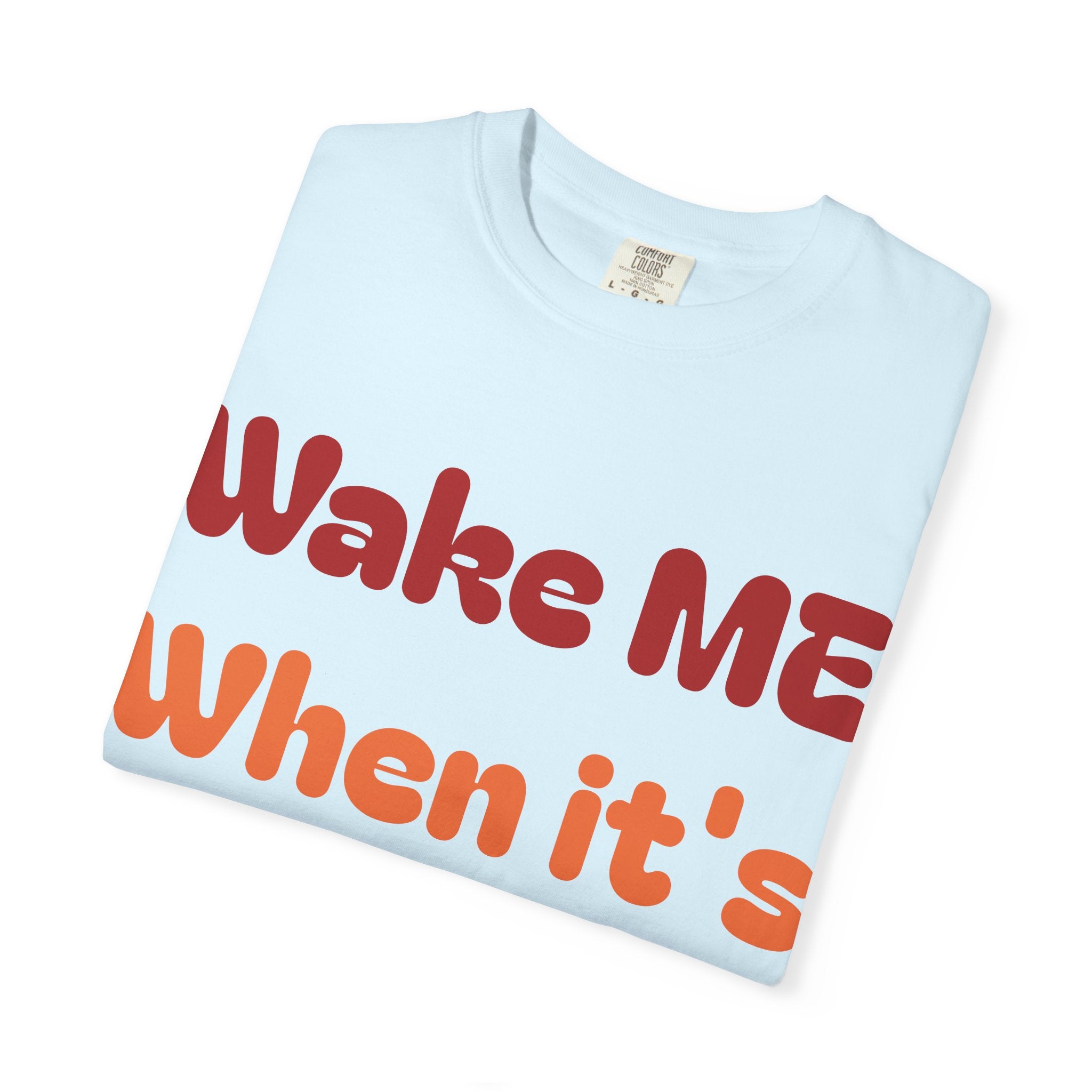 Wake Me When It's Friyay! T-Shirt — 'Midnight Run' Retro Graphic Tee