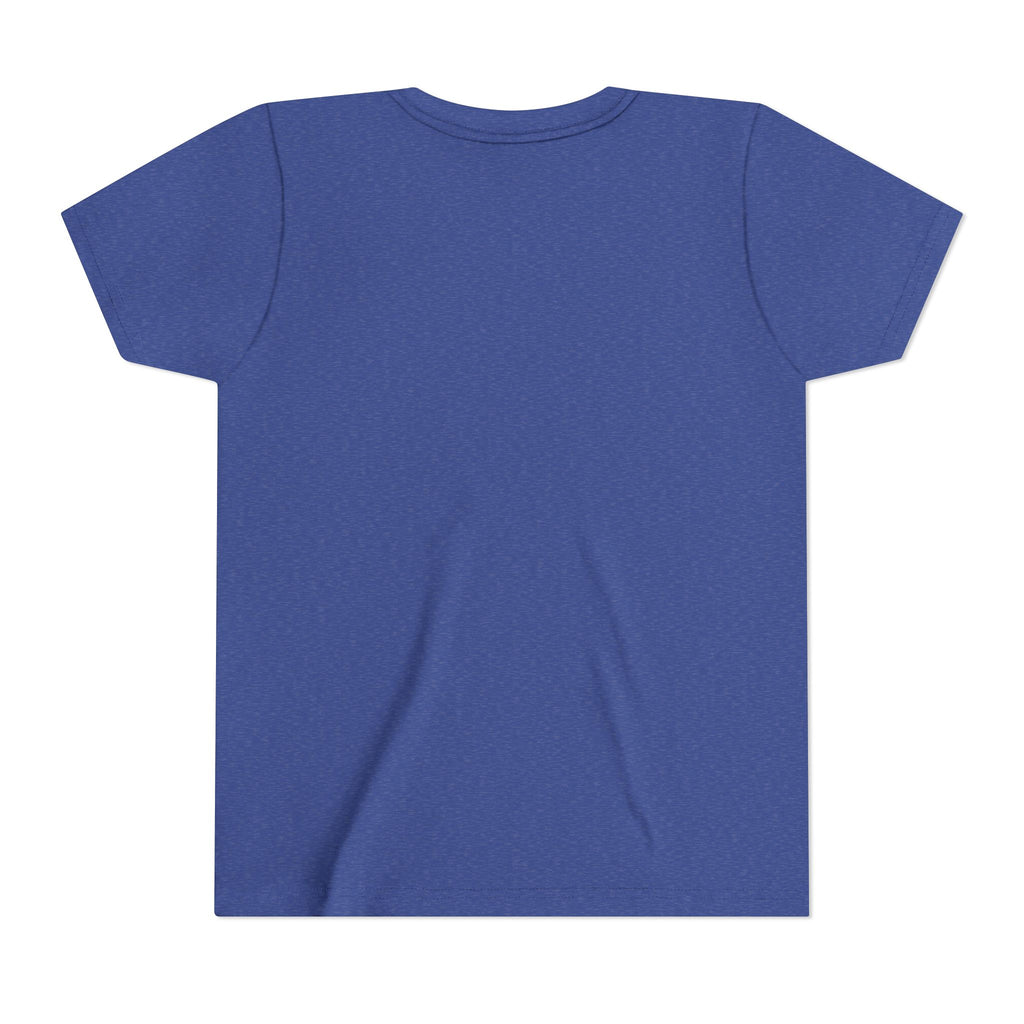 Youth Graphic Tee — Teen Boy Reading by Locker Illustration