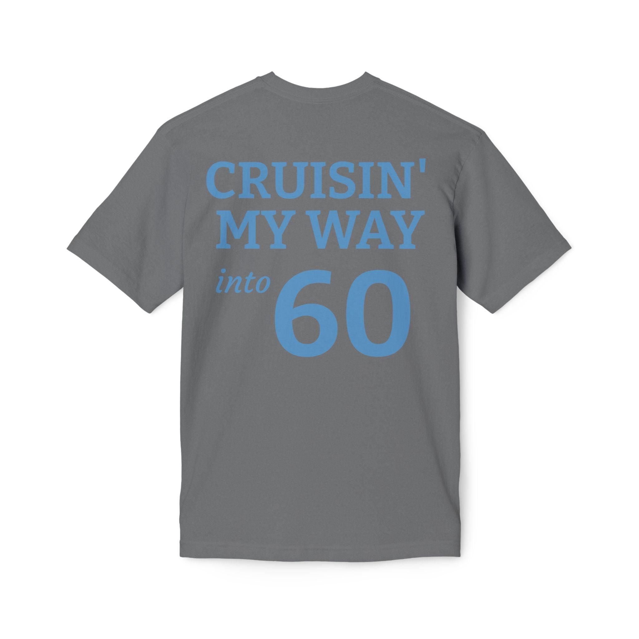 Cruisin' My Way Into 60 T-Shirt — Vintage Route 66 Classic Car Birthday Tee