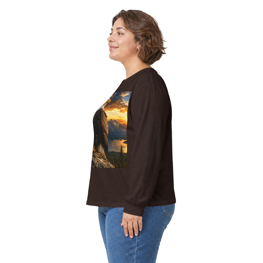 Eagle Sunset Long Sleeve Tee