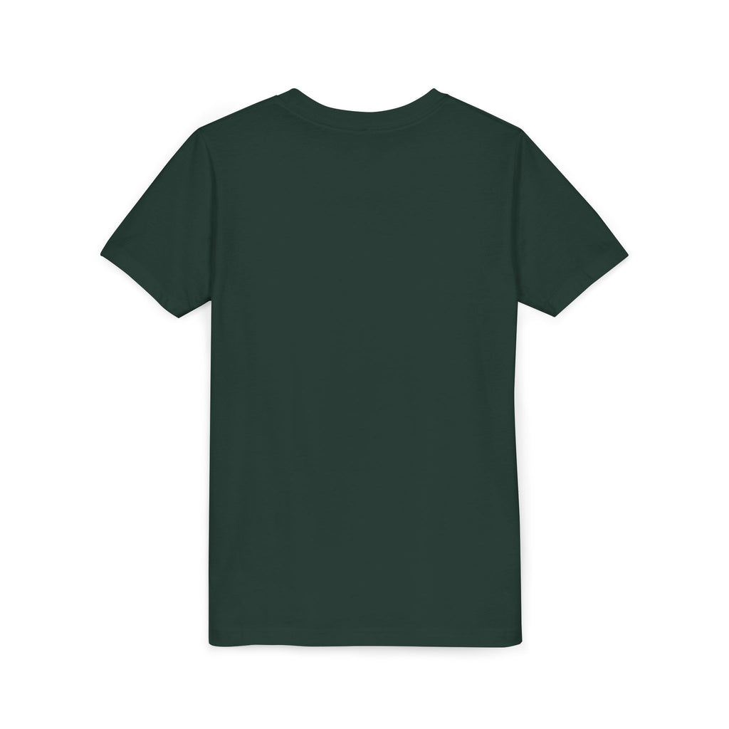 Youth Graphic Tee — Teen Boy Reading by Locker Illustration
