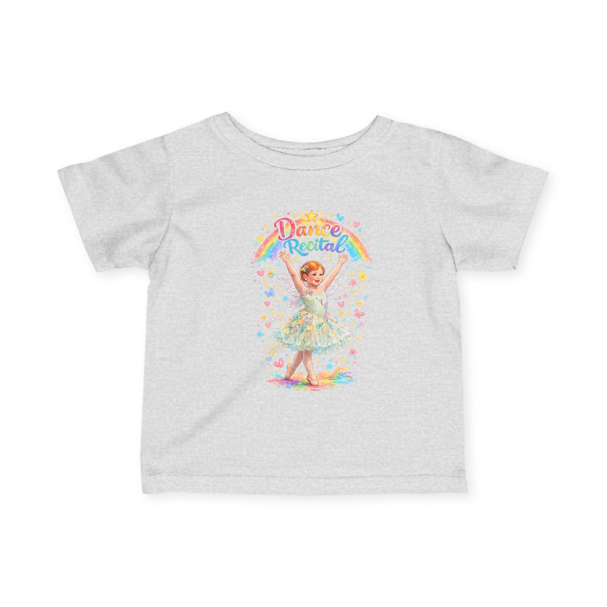 Infant Tee — Personalized 'Dance Recital' Ballerina Baby Shirt