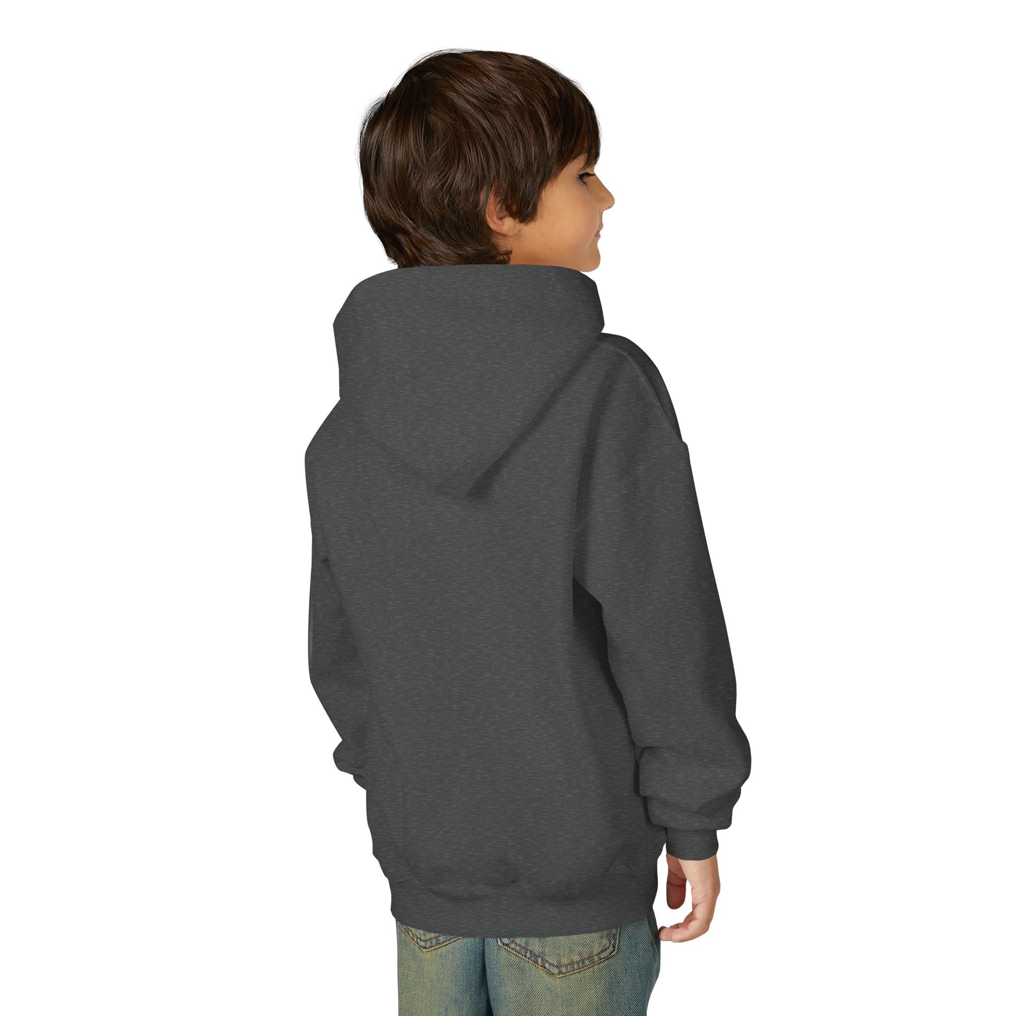 Youth Hoodie - Spooky Magician Halloween Jack-o'-Lantern Galaxy Design