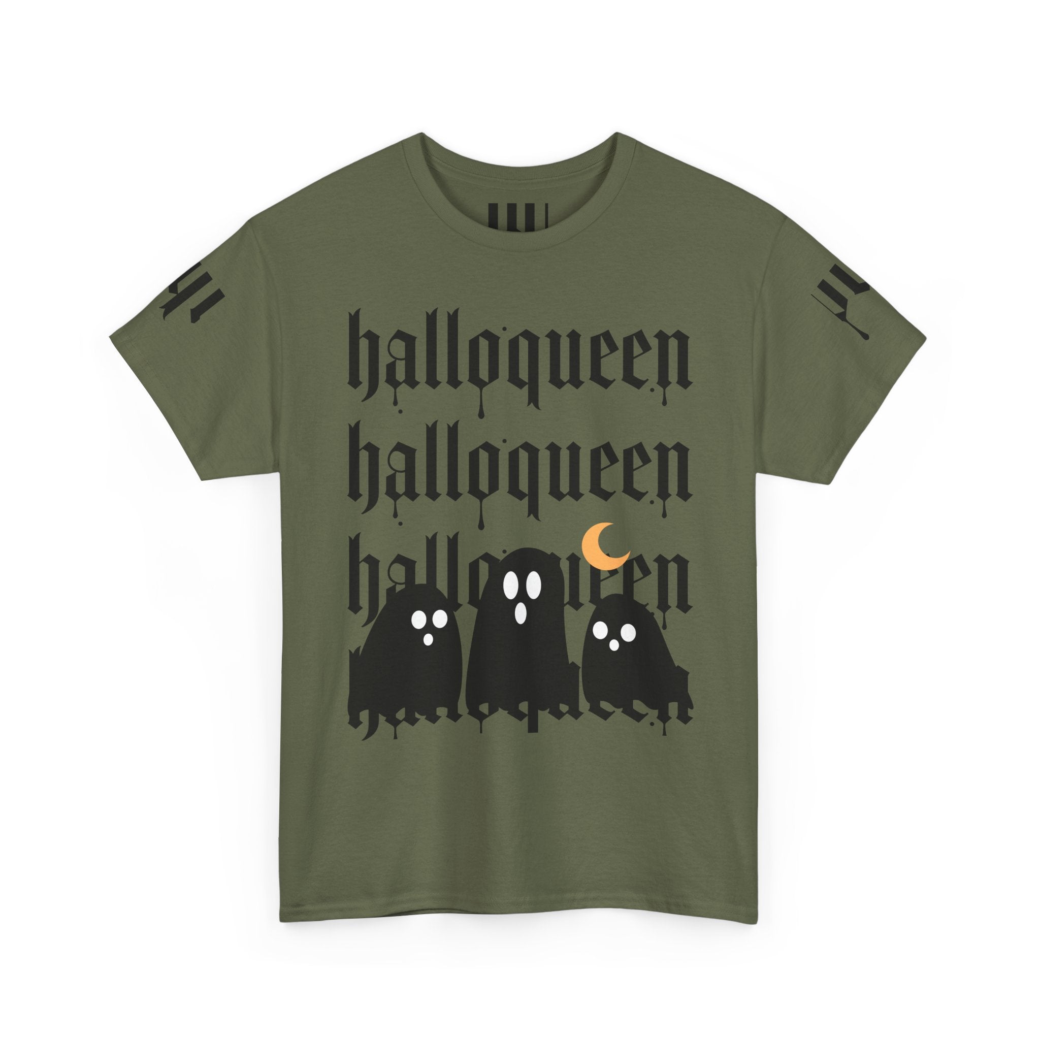 Halloween Ghosts "Halloqueen" Graphic Tee