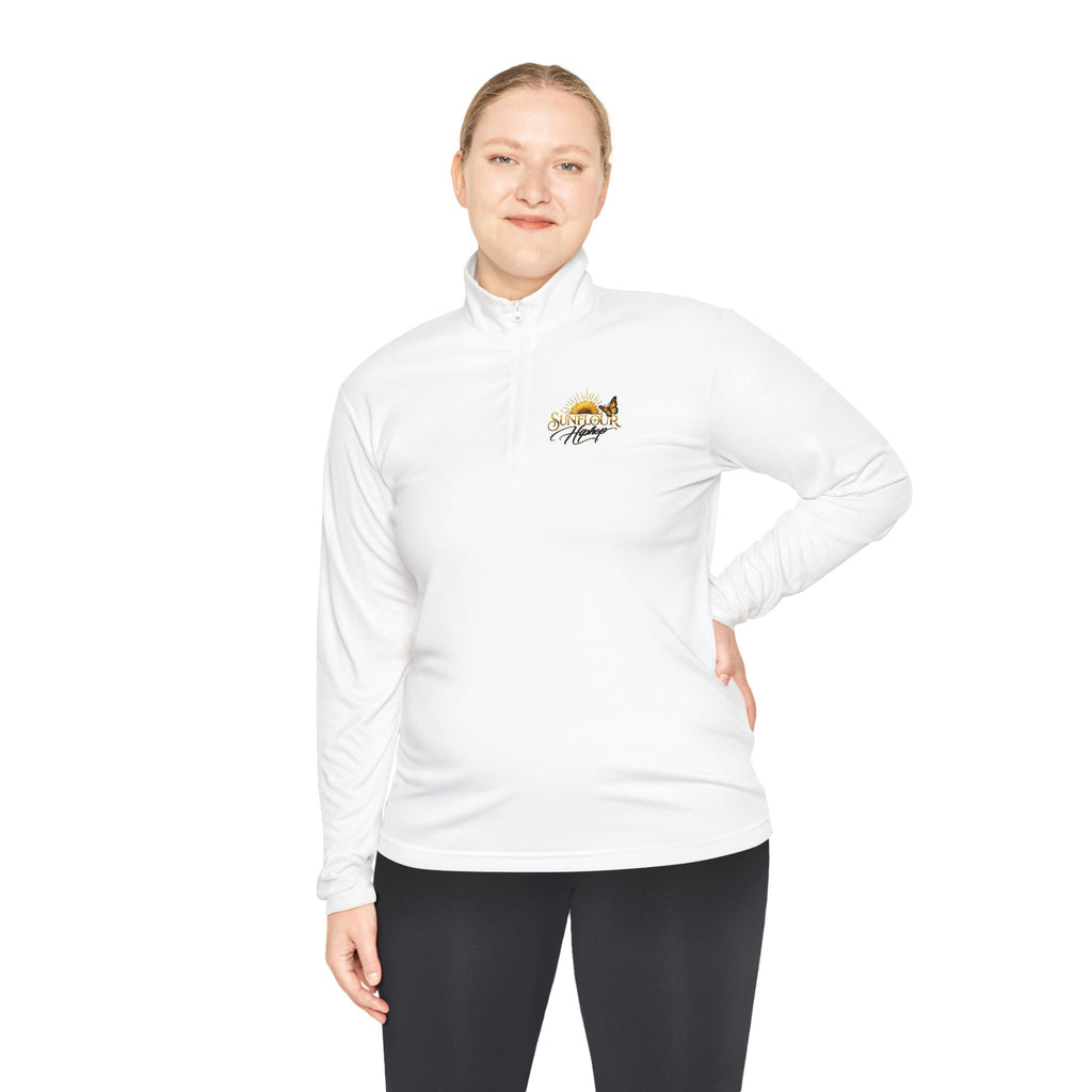 Surfboard Sunset Quarter-Zip Pullover