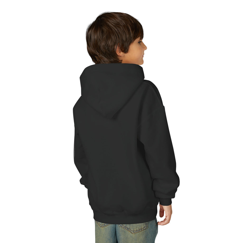 Youth Hoodie - Spooky Magician Halloween Jack-o'-Lantern Galaxy Design