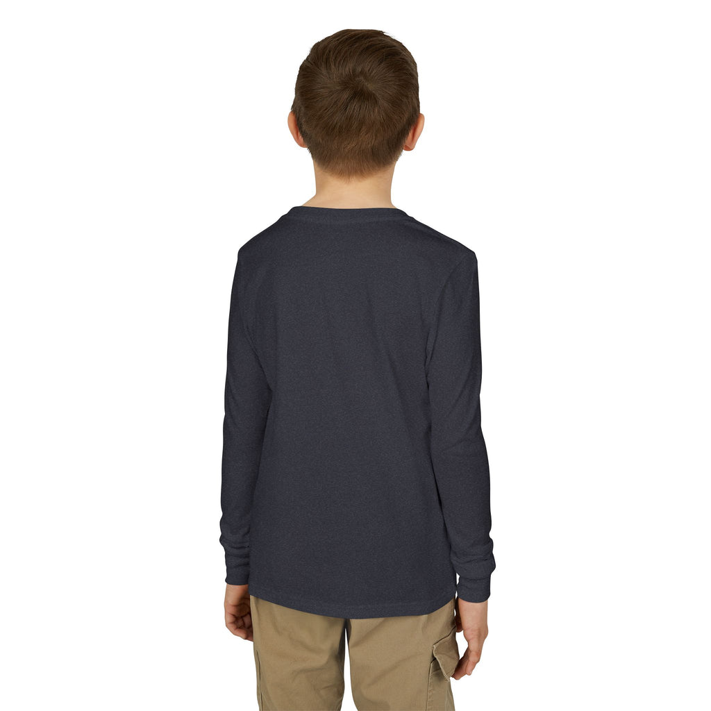 Youth Long Sleeve Tee — "Learning Never Goes Out of Style" Retro School Graphic