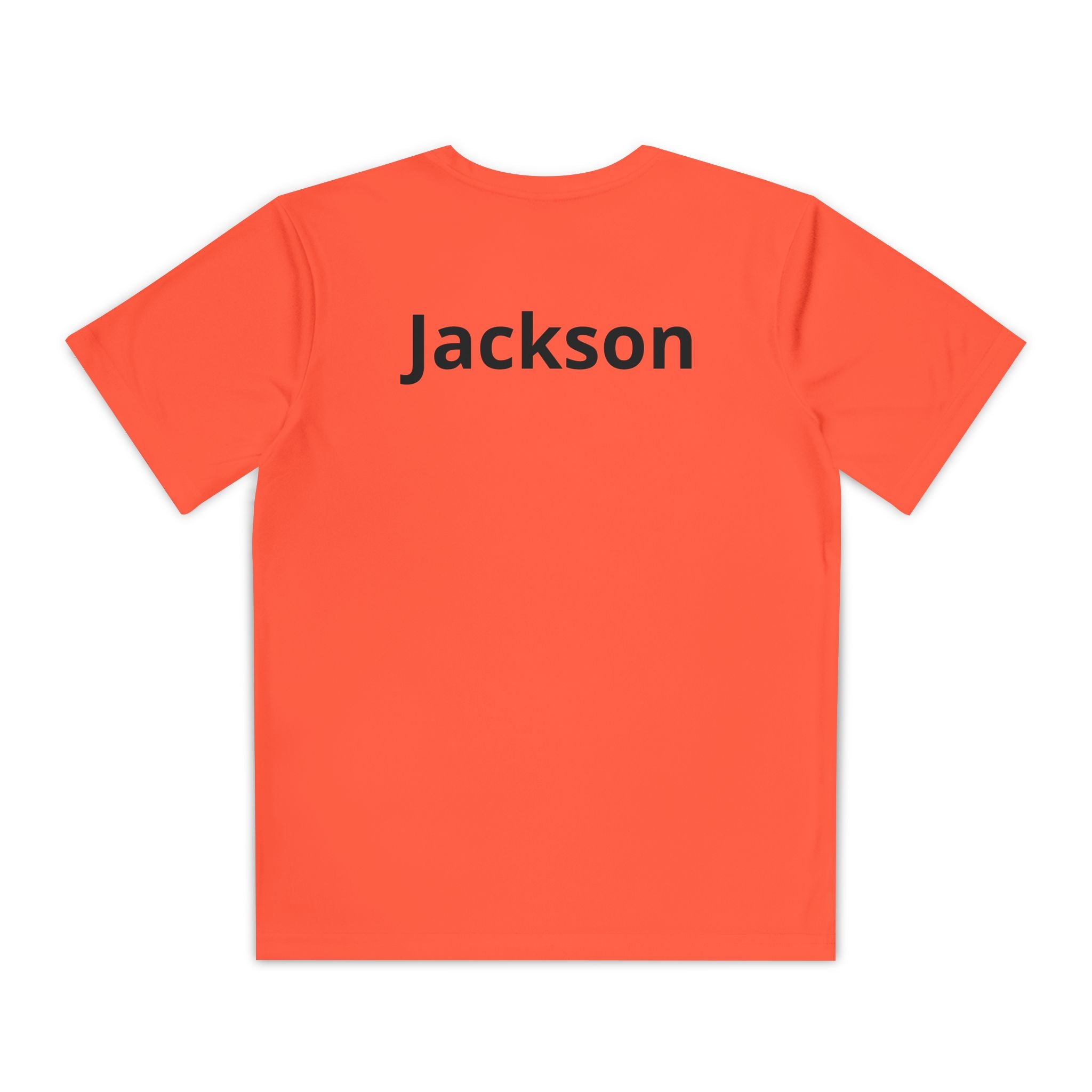 Youth Basketball Tee, Back to School — "Focus Work Win" Personalized Name Jersey