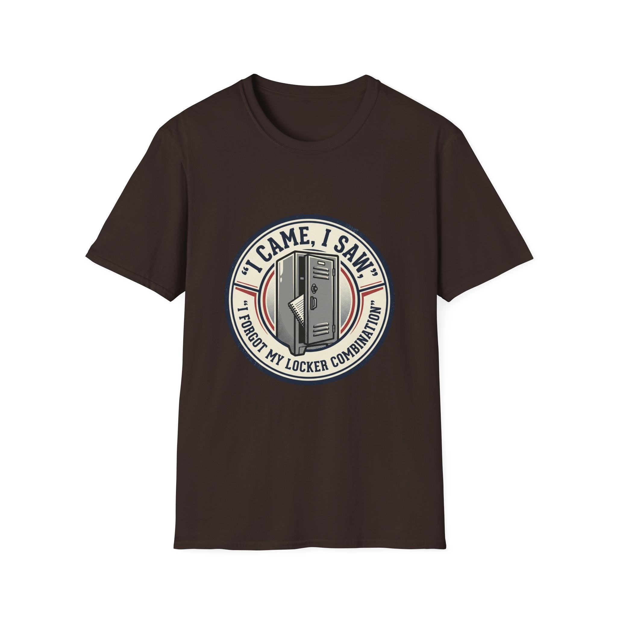 Locker Community T‑Shirt — “I Came, I Saw, I Tidied My Locker” Vintage Locker Room Tee