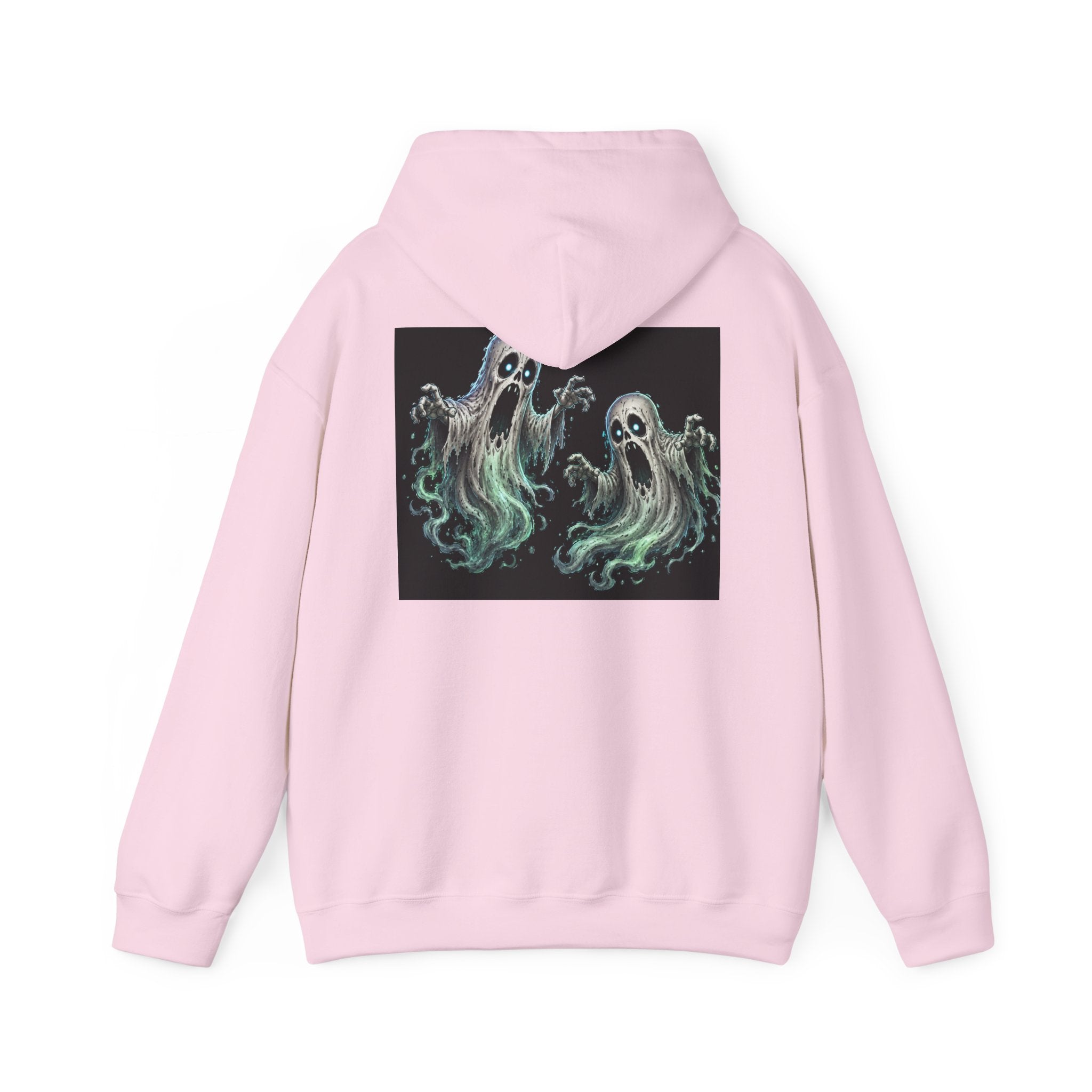 Ghostly Friends Hoodie — Cute Spooky Ghosts Graphic Pullover