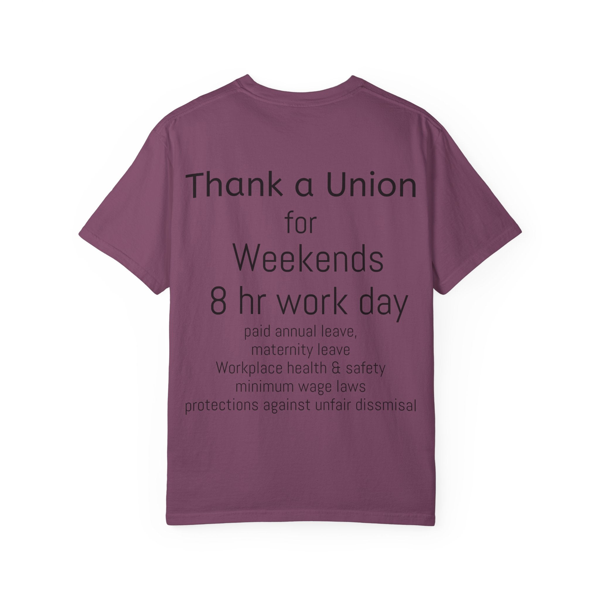 Labor Day T-Shirt — 'Thank a Union' Vintage Patriotic Tee