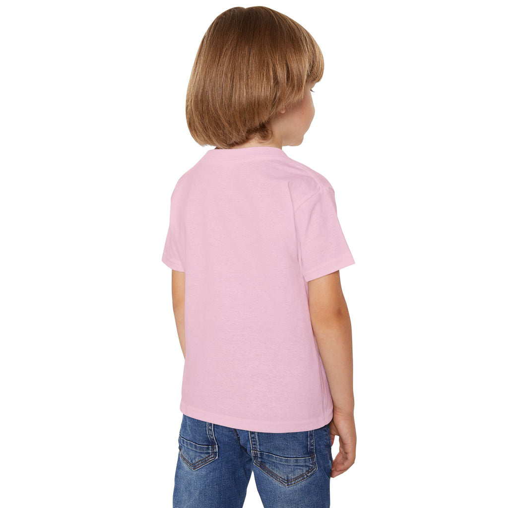 Toddler T-Shirt — "Kindergarten Crew 2026" Colorful Crayons & Blocks Back-to-School Tee