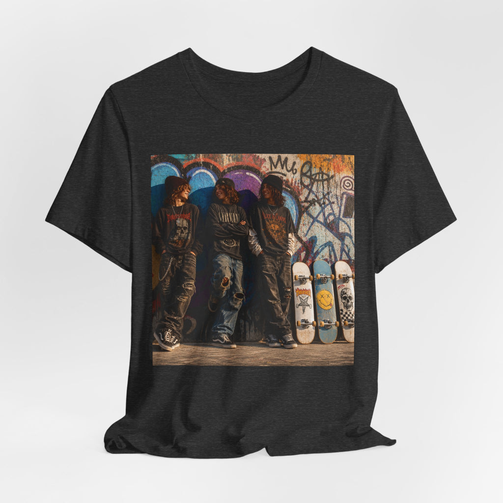 Skate Crew Graphic Tee – Urban Skateboard Art T‑Shirt