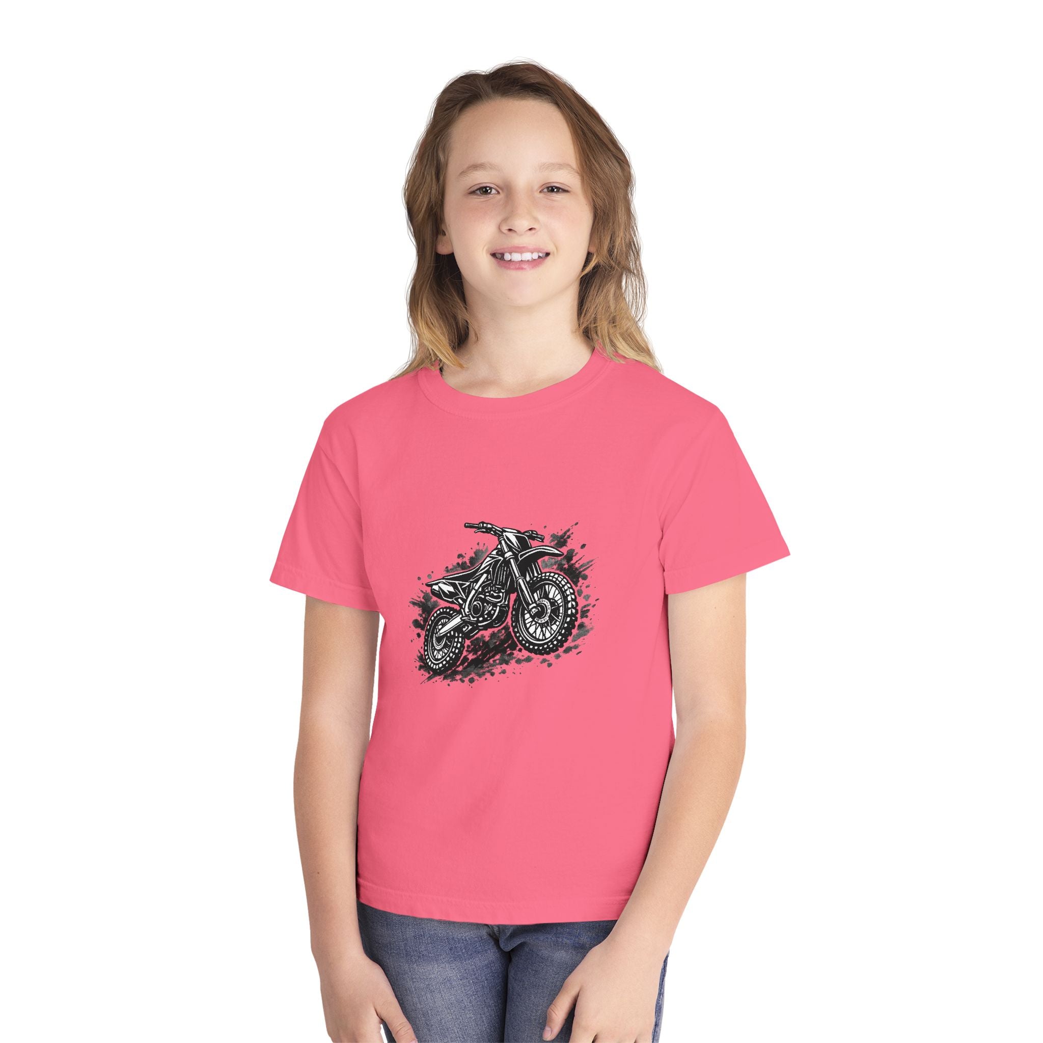 Youth Tee — Dirt Bike Motocross Graphic Shirt