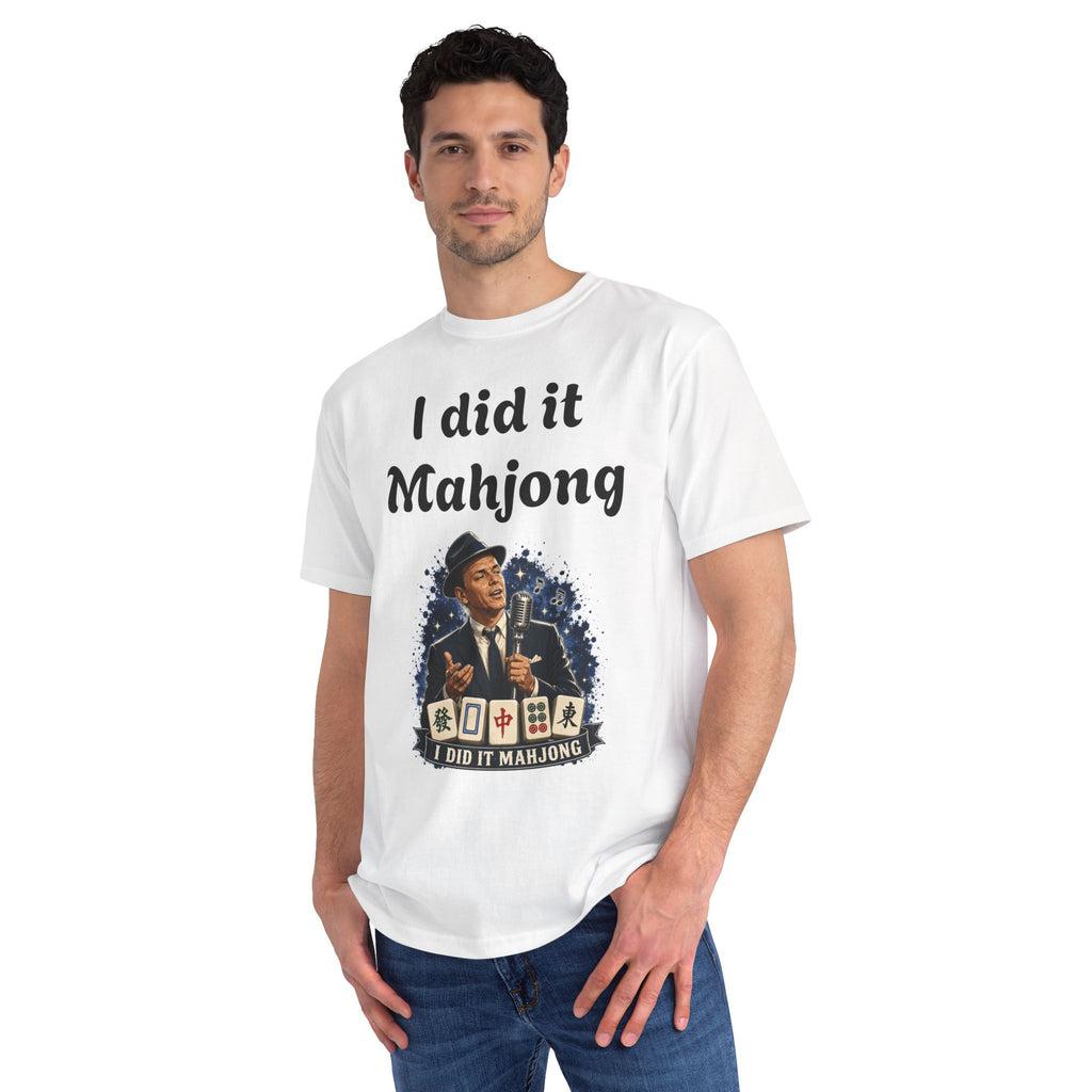 Mahjong Victory T-Shirt — "I Did It Mahjong" Retro Winner Tee