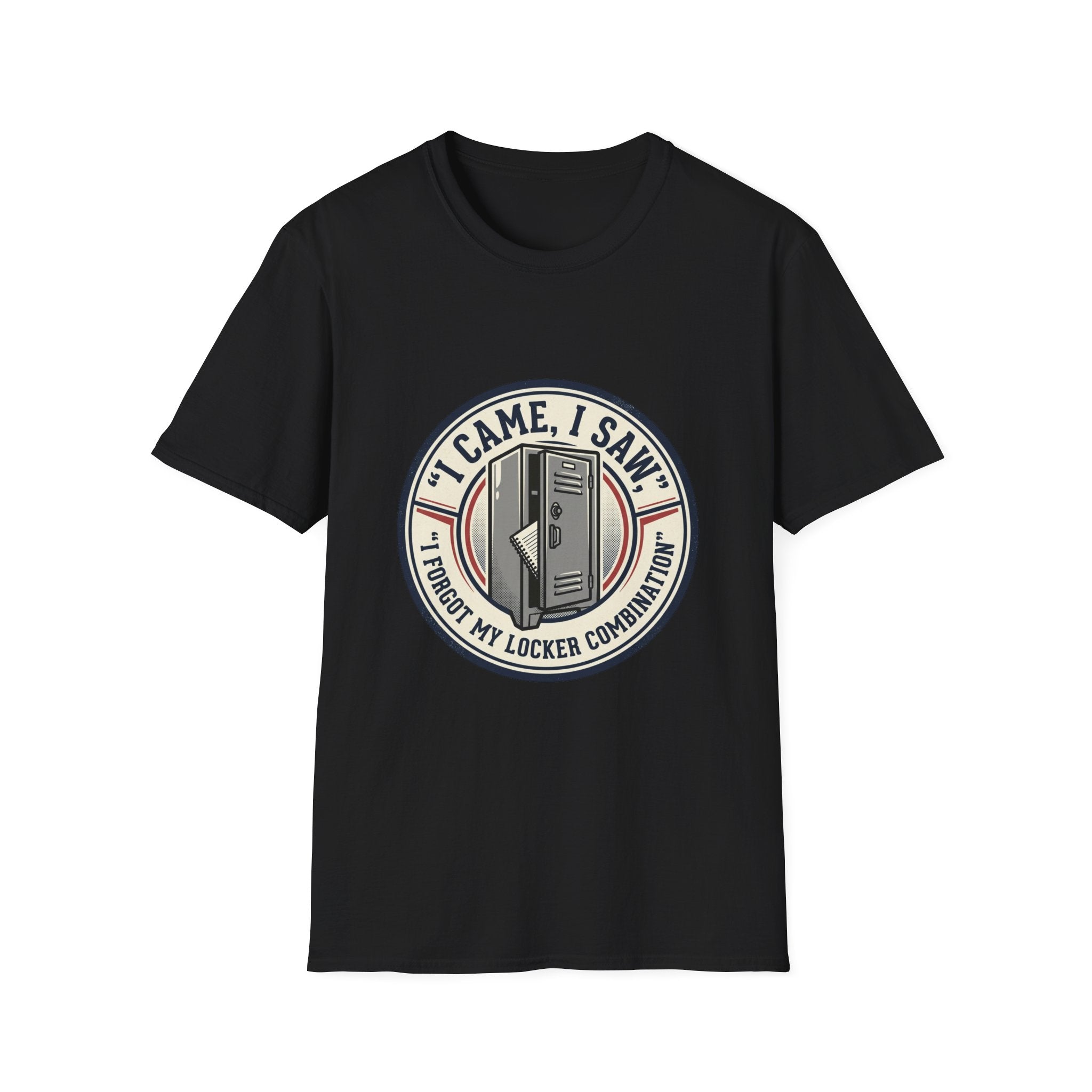 Locker Community T‑Shirt — “I Came, I Saw, I Tidied My Locker” Vintage Locker Room Tee