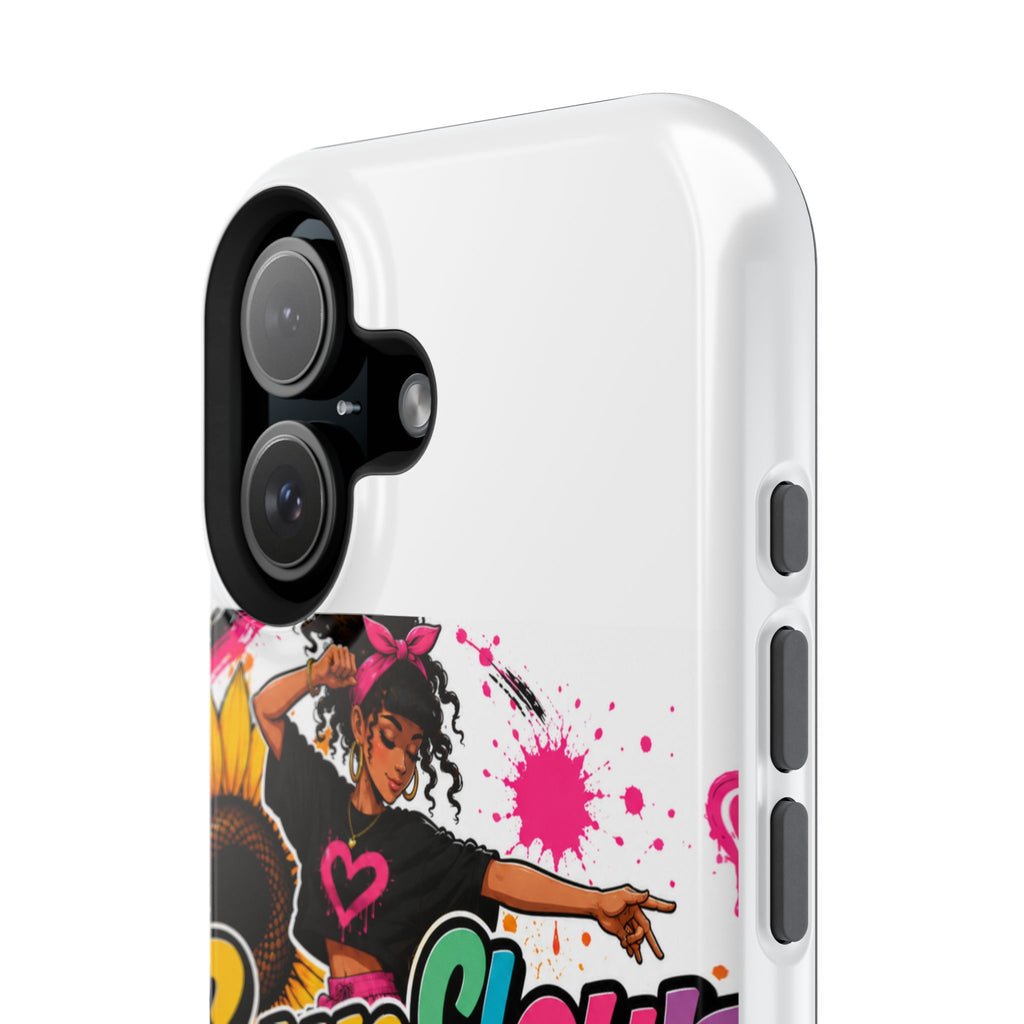 Sunflower Hip Hop Phone Case — Impact-Resistant Protective Case