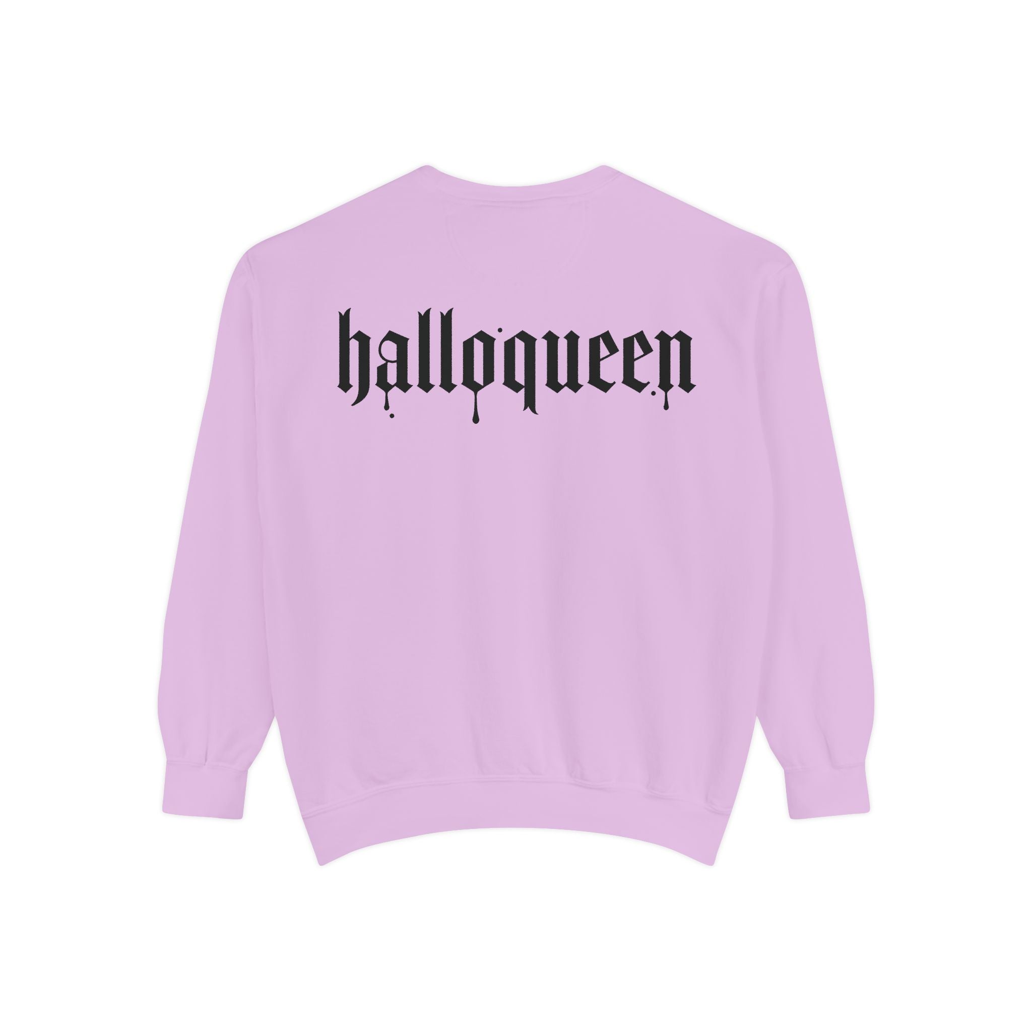 Halloween Sweatshirt — "halloqueen" Ghosts Pullover