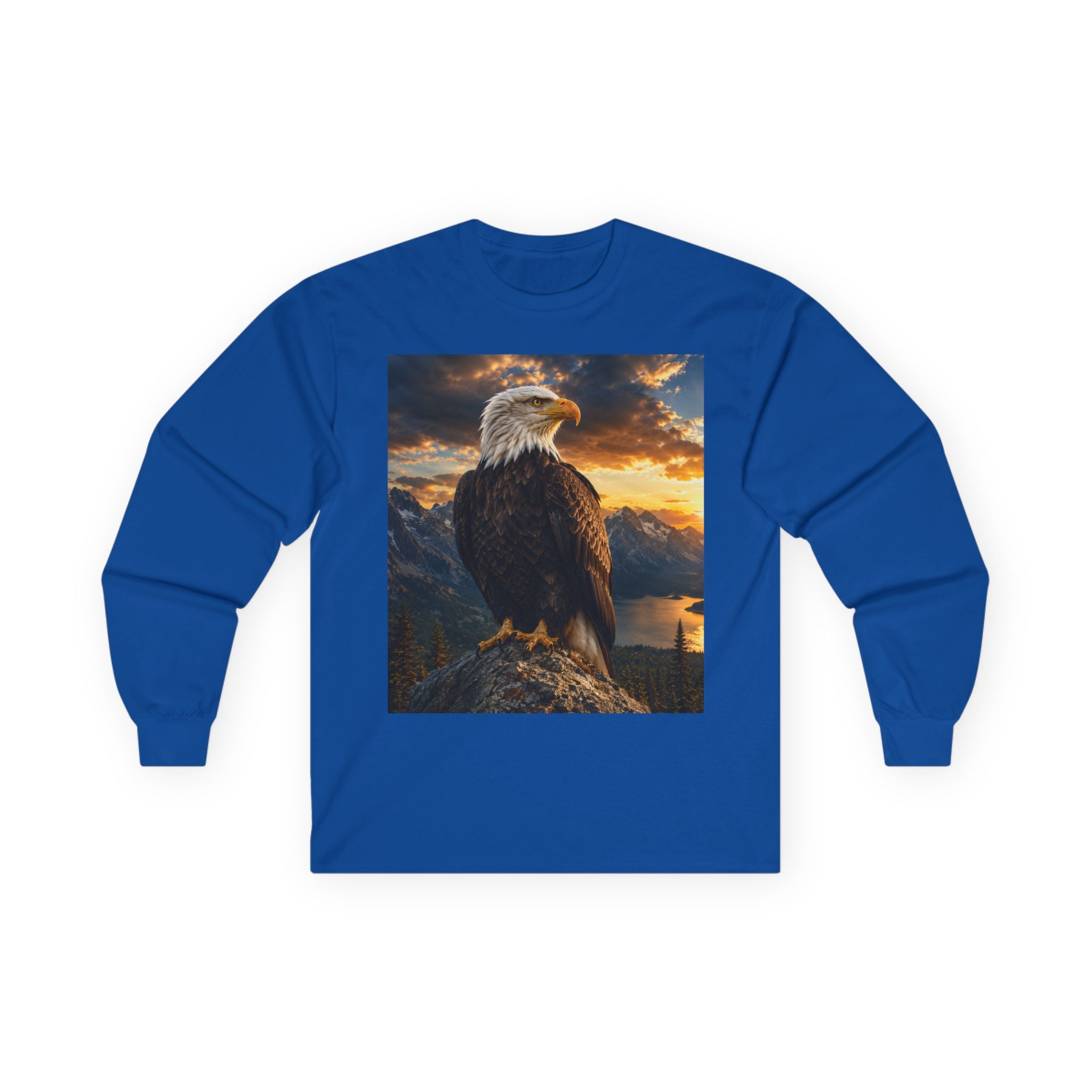 Eagle Sunset Long Sleeve Tee