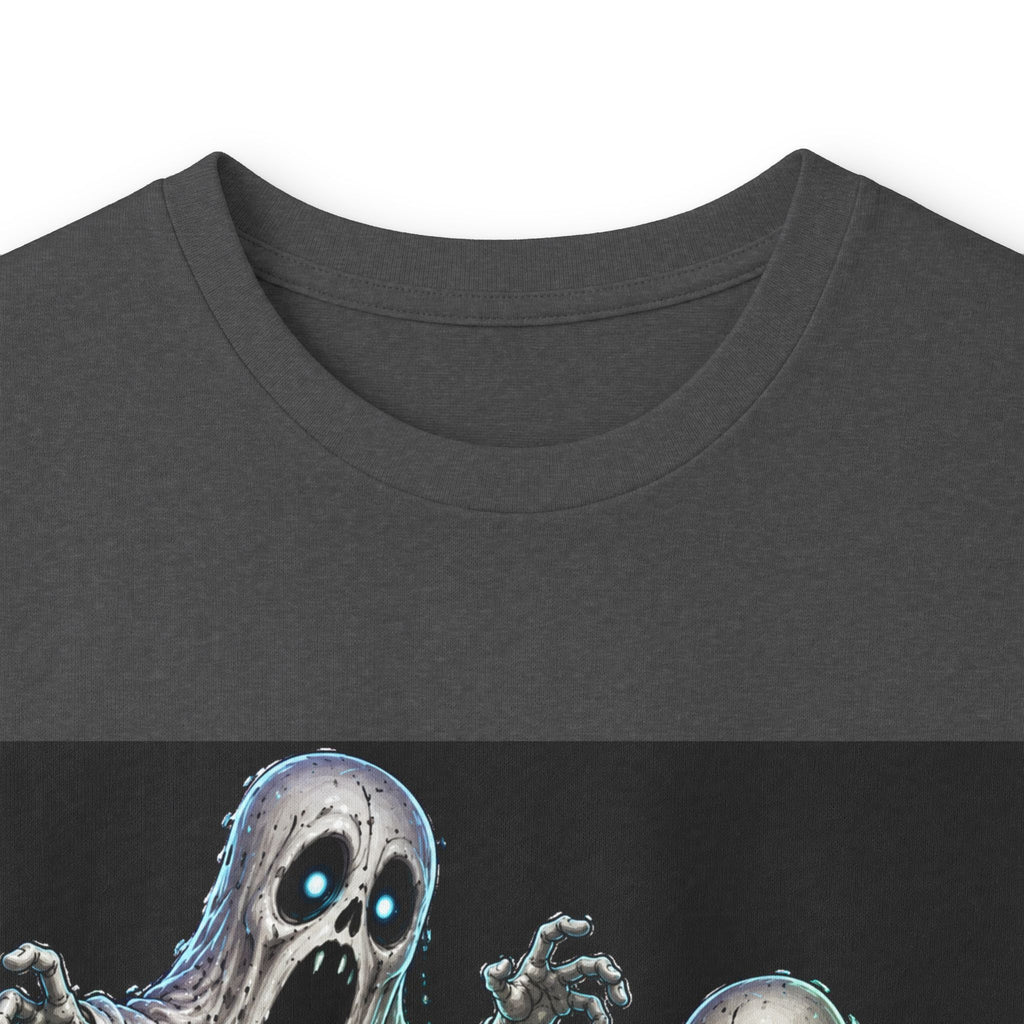 Ghost Duo Long Sleeve Tee — Haunted Spirit Graphic Shirt